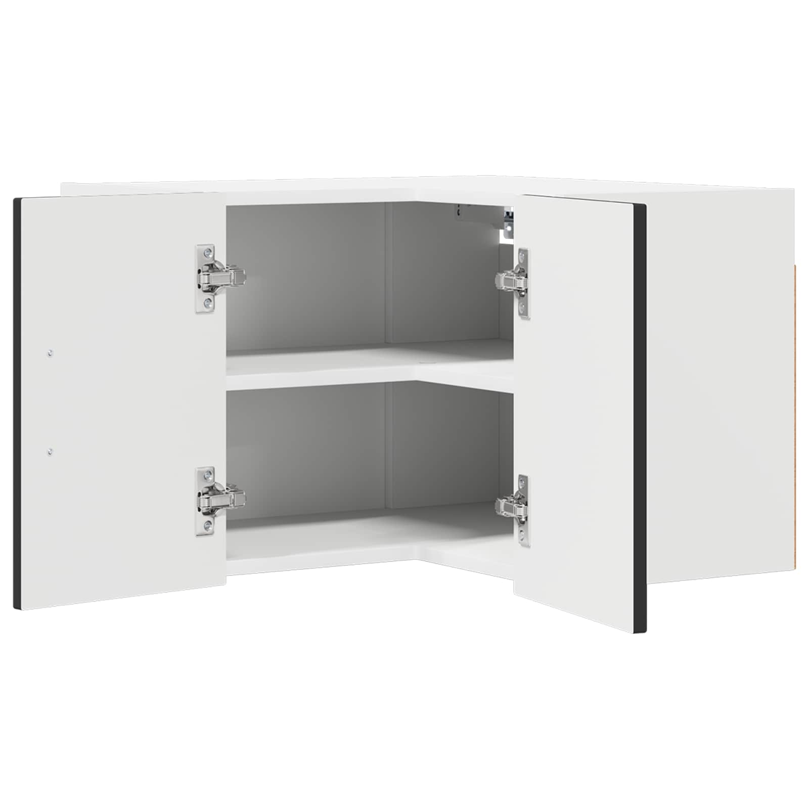 Kitchen Cabinet Black 57 x 57 x 40 cm Engineered Wood