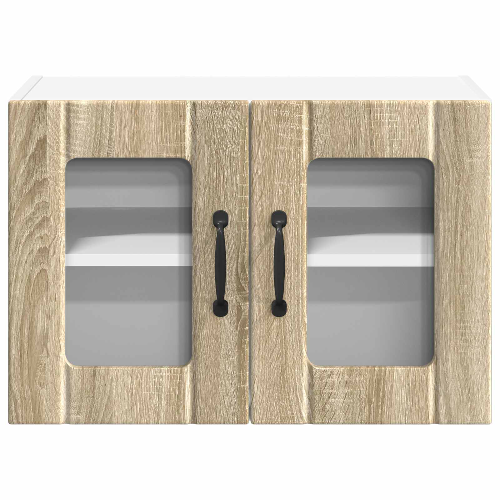 Virtuvės sieninė spintelė 2 pcs Sonoma ąžuolas 60 x 31 x 40 cm