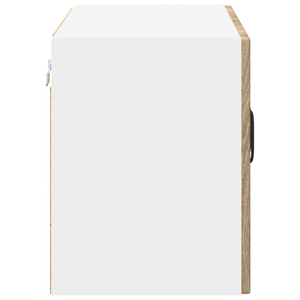 Virtuvės sieninė spintelė 2 pcs Sonoma ąžuolas 60 x 31 x 40 cm