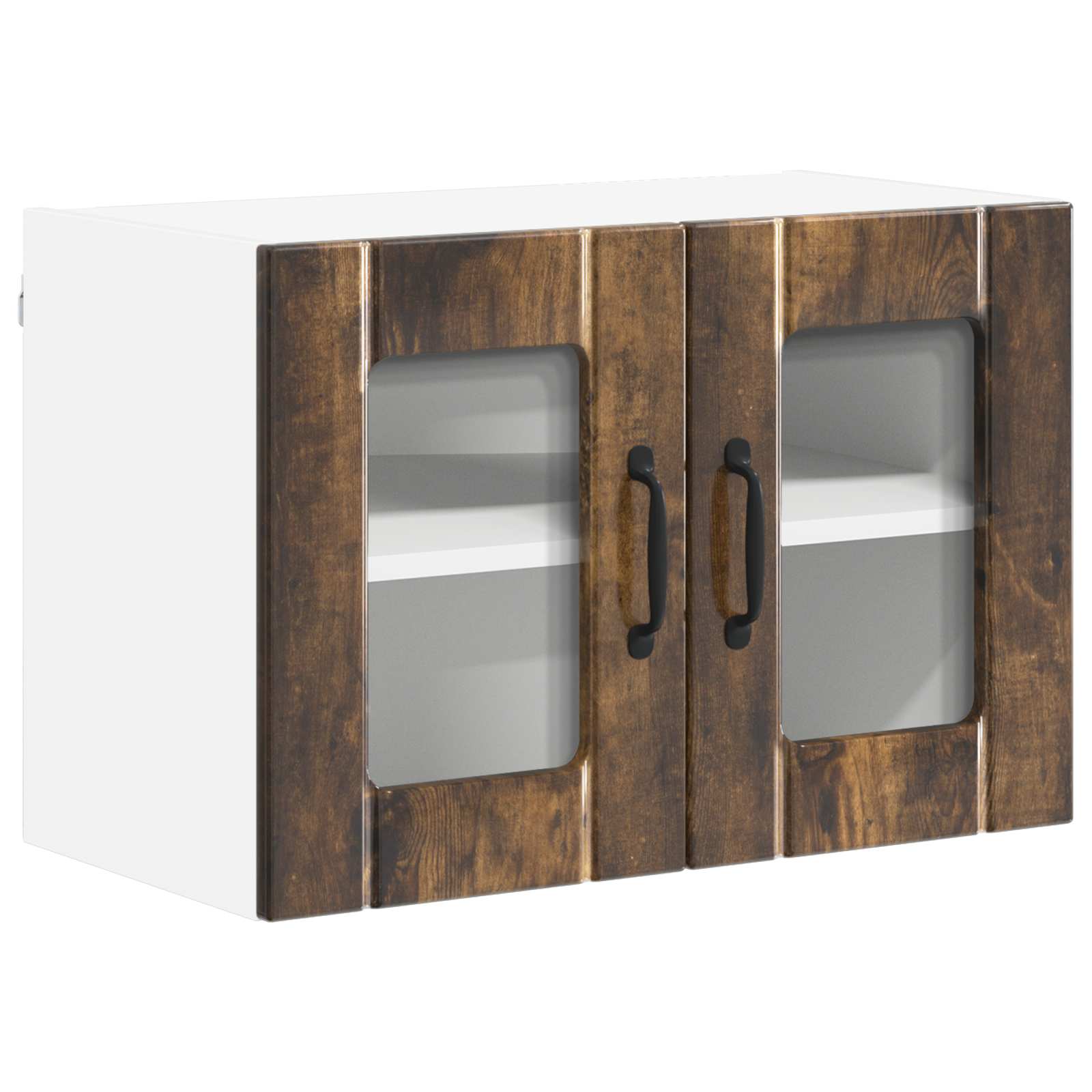 Virtuvės sieninė spintelė 2 pcs Rūkyta ąžuolas 60 x 31 x 40 cm
