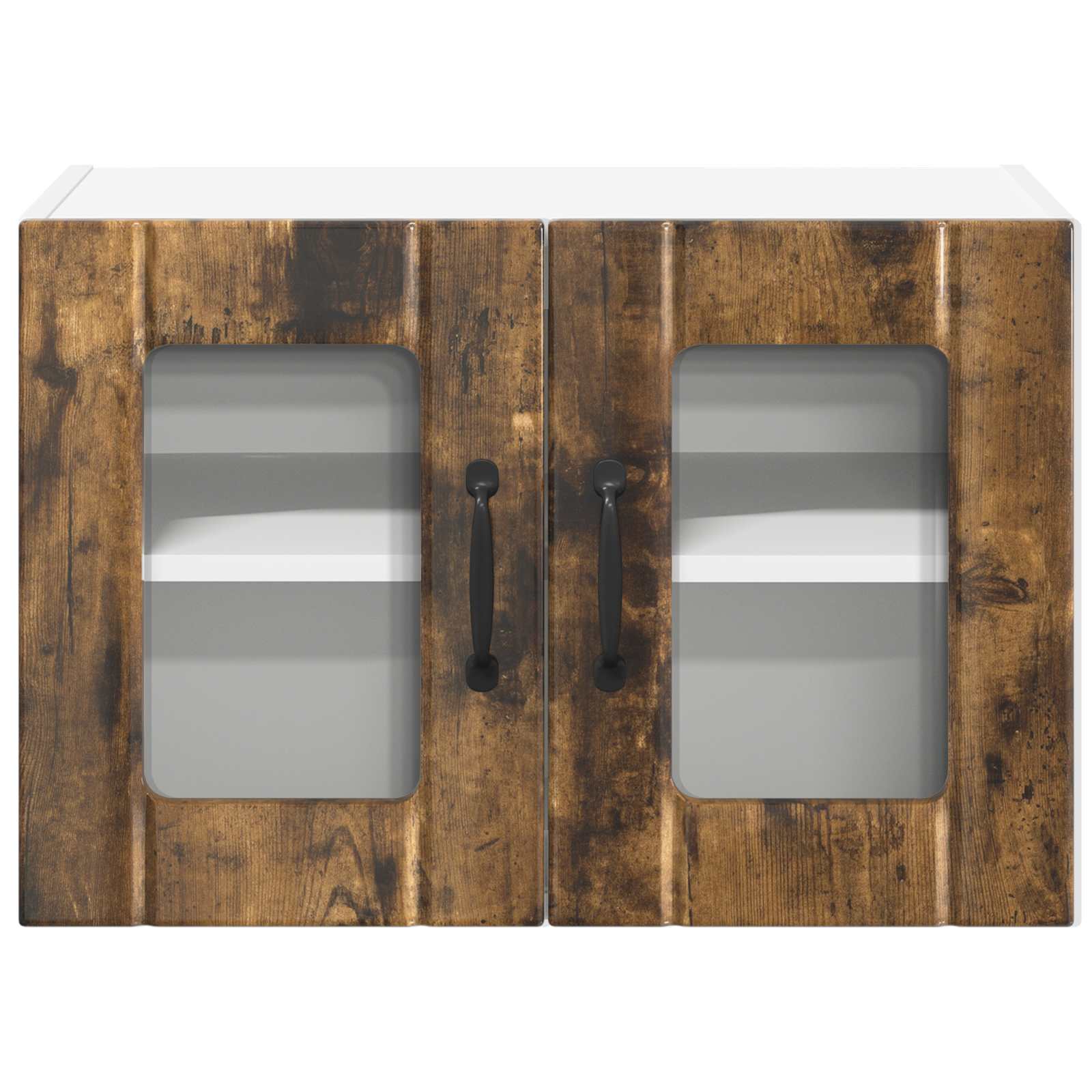 Virtuvės sieninė spintelė 2 pcs Rūkyta ąžuolas 60 x 31 x 40 cm