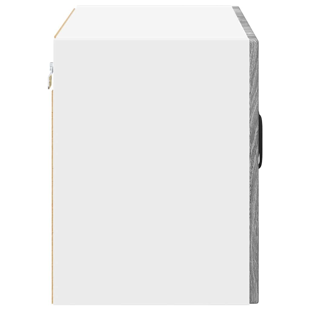 Virtuvės sieninė spintelė 2 pcs Pilkas Sonoma 60 x 31 x 40 cm
