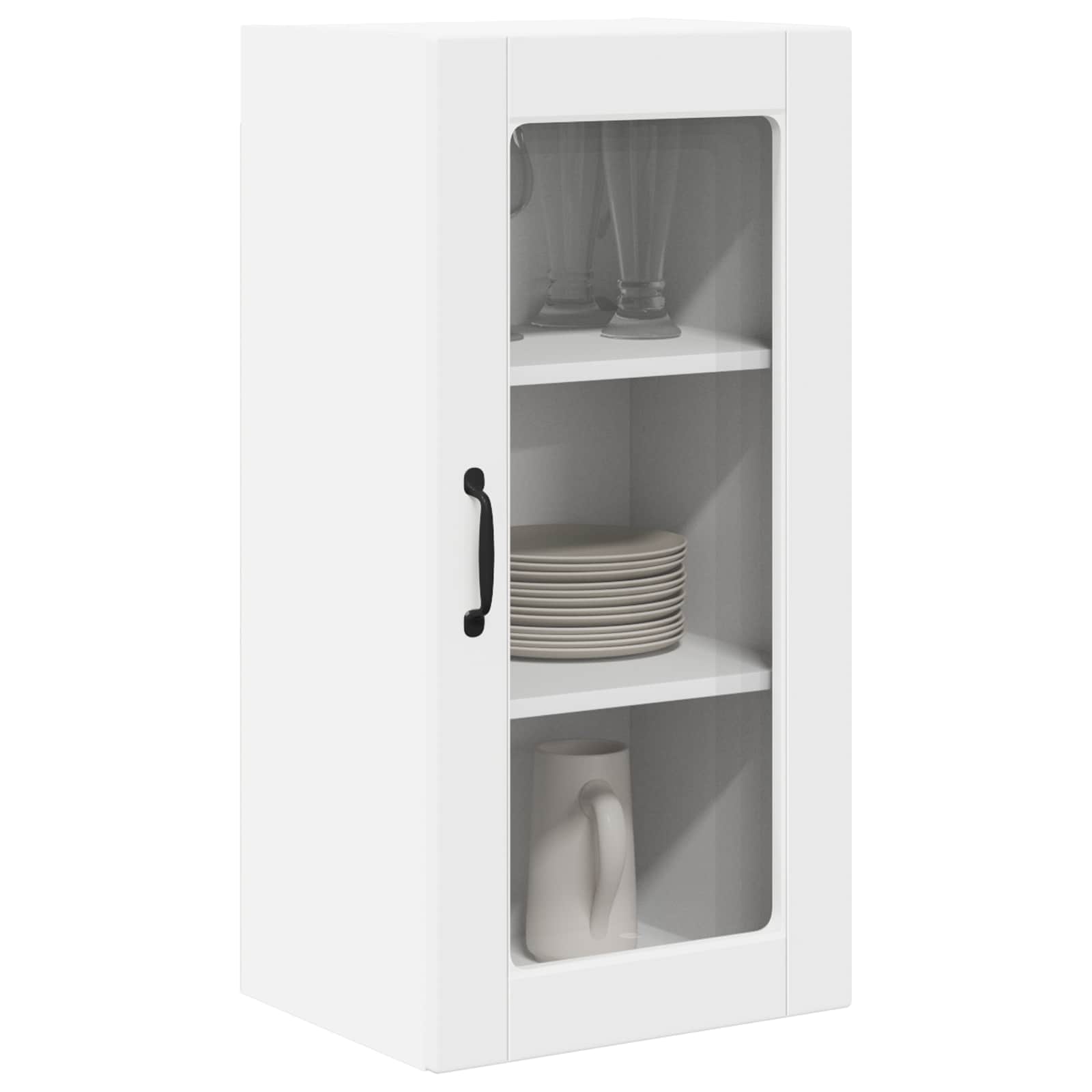 Kitchen Wall Cabinet 2 pcs White 40 x 31 x 80 cm