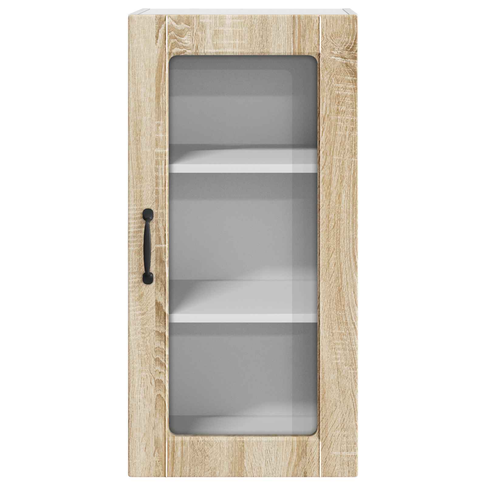 Virtuvės sieninė spintelė 2 pcs Sonoma ąžuolas 40 x 31 x 80 cm