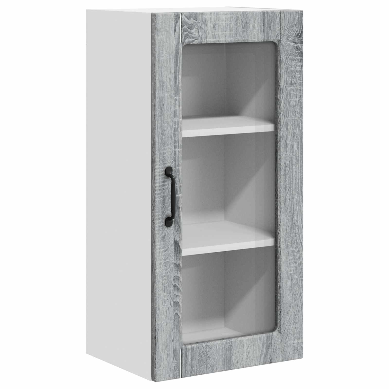 Kitchen wall cabinet 2 pcs Grey Sonoma 40 x 31 x 80 cm