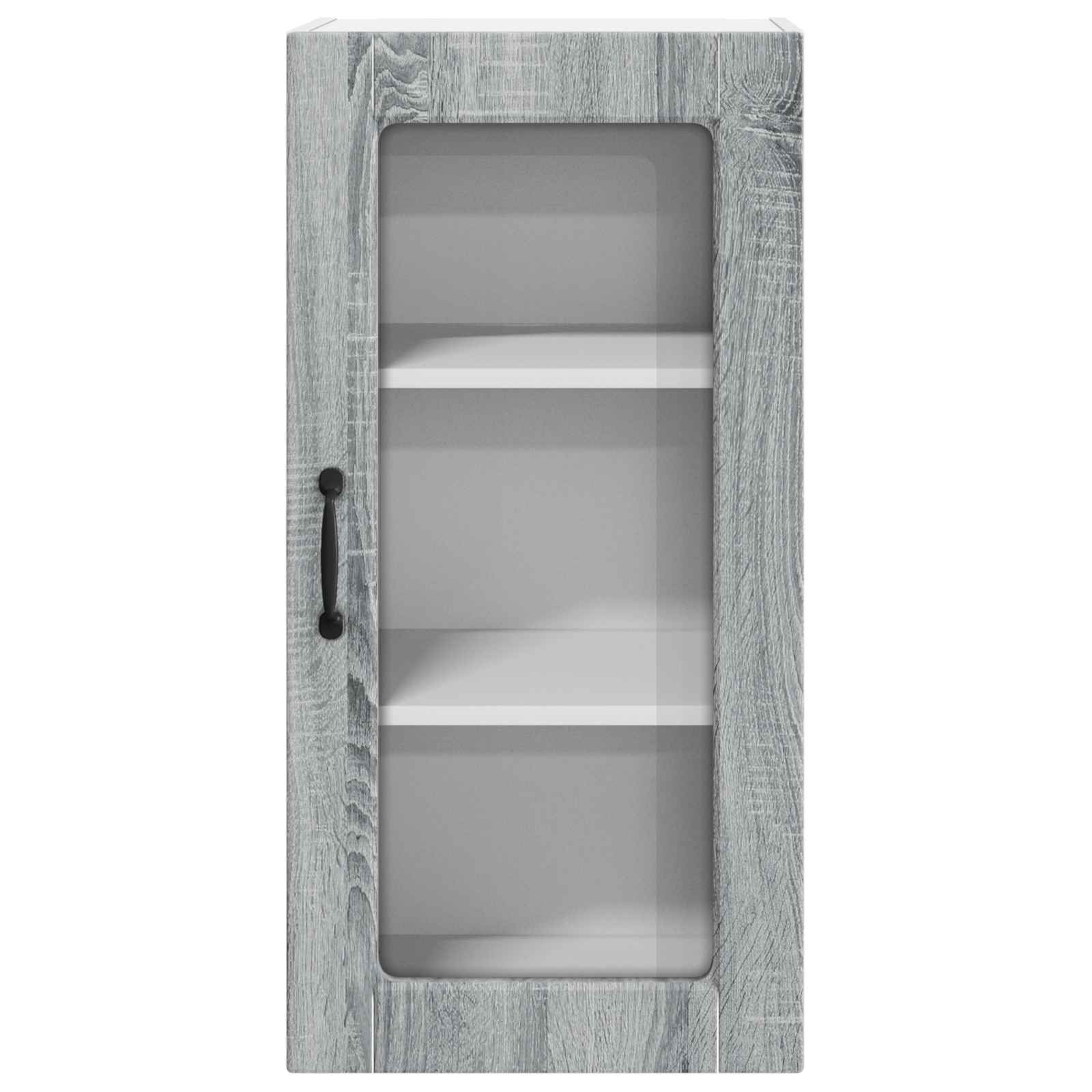 Kitchen wall cabinet 2 pcs Grey Sonoma 40 x 31 x 80 cm
