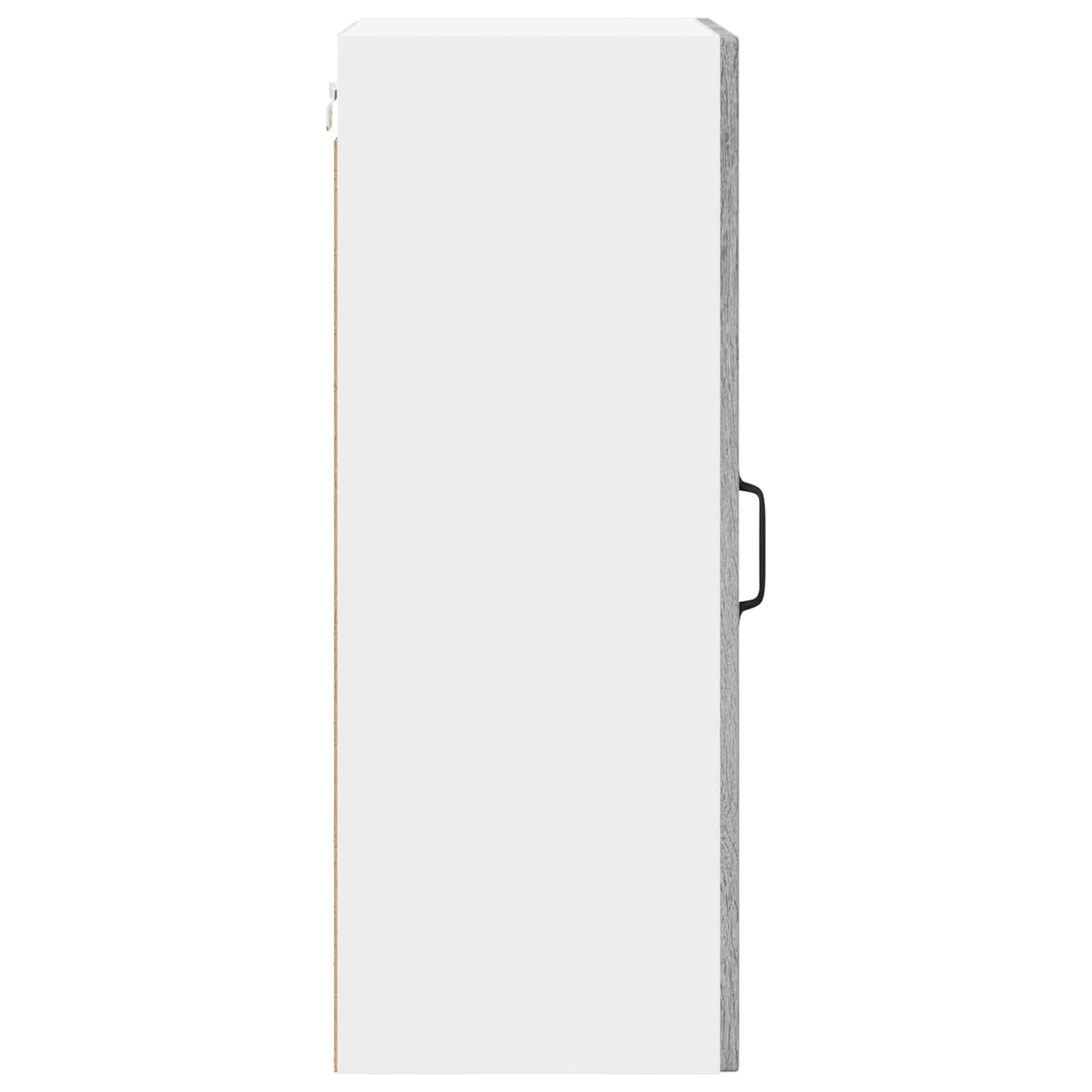 Virtuvės sieninė spintelė 2 pcs Pilkas Sonoma 40 x 31 x 80 cm