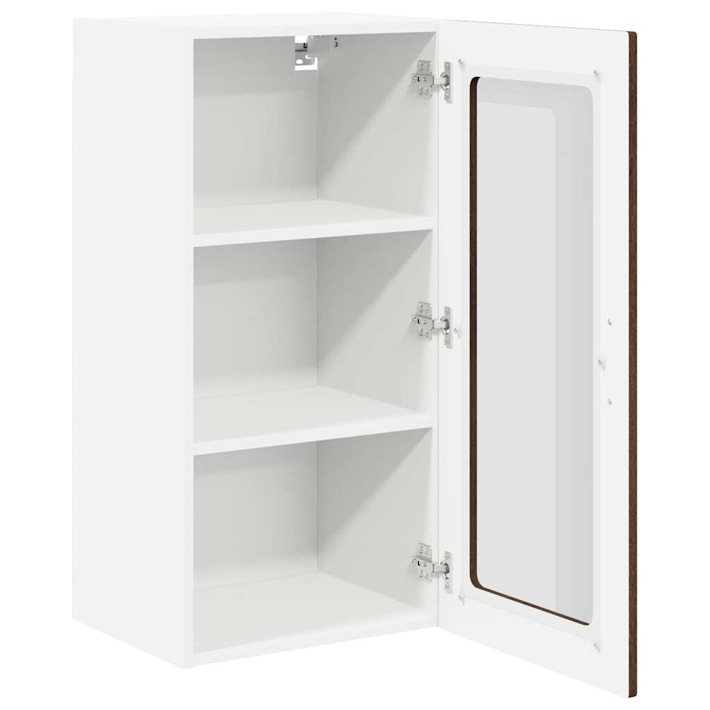 Virtuvės sieninė spintelė 2 pcs Rudas ąžuolas 40 x 31 x 80 cm