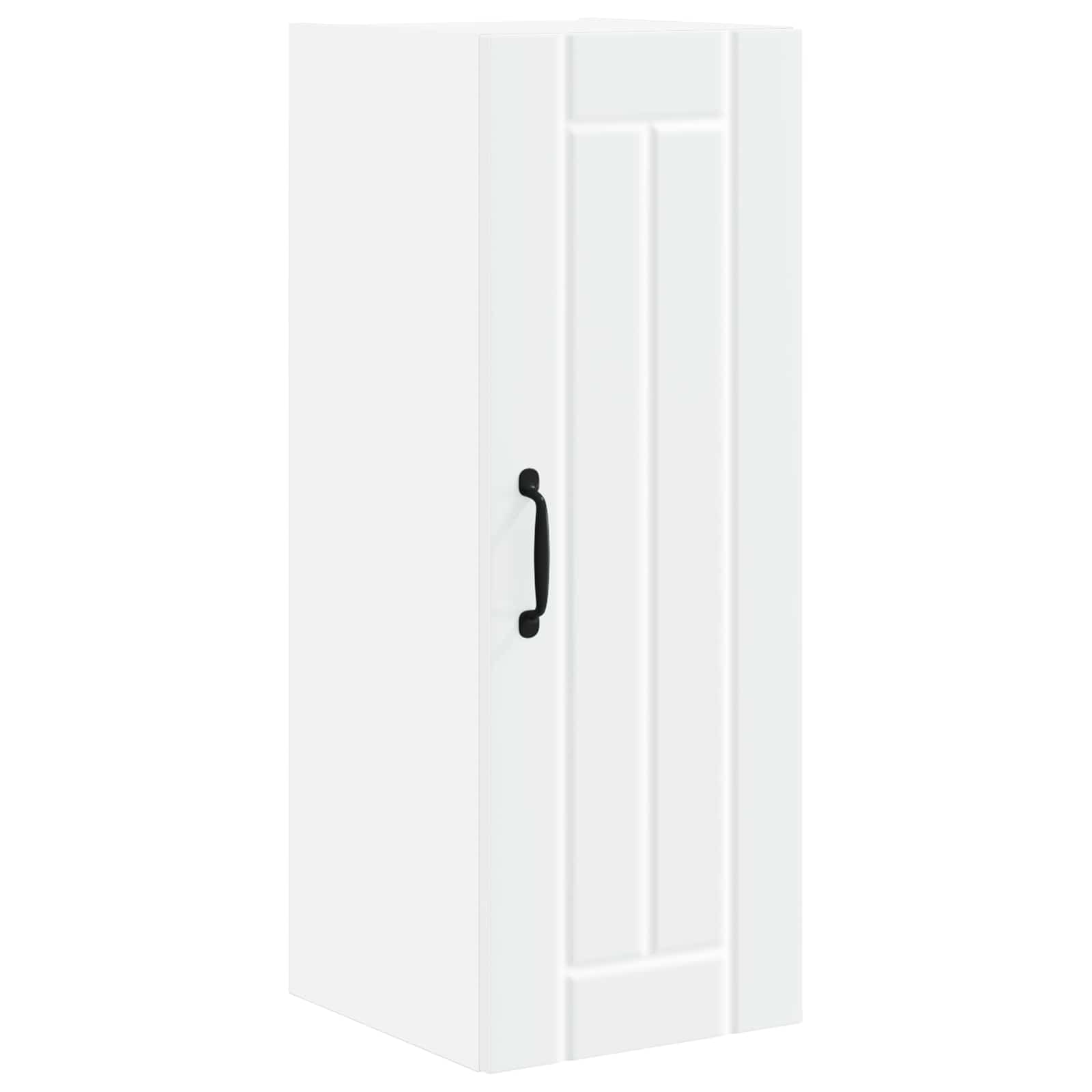 Virtuves sienas skapis 2 gab. Balts 30 x 31 x 80 cm