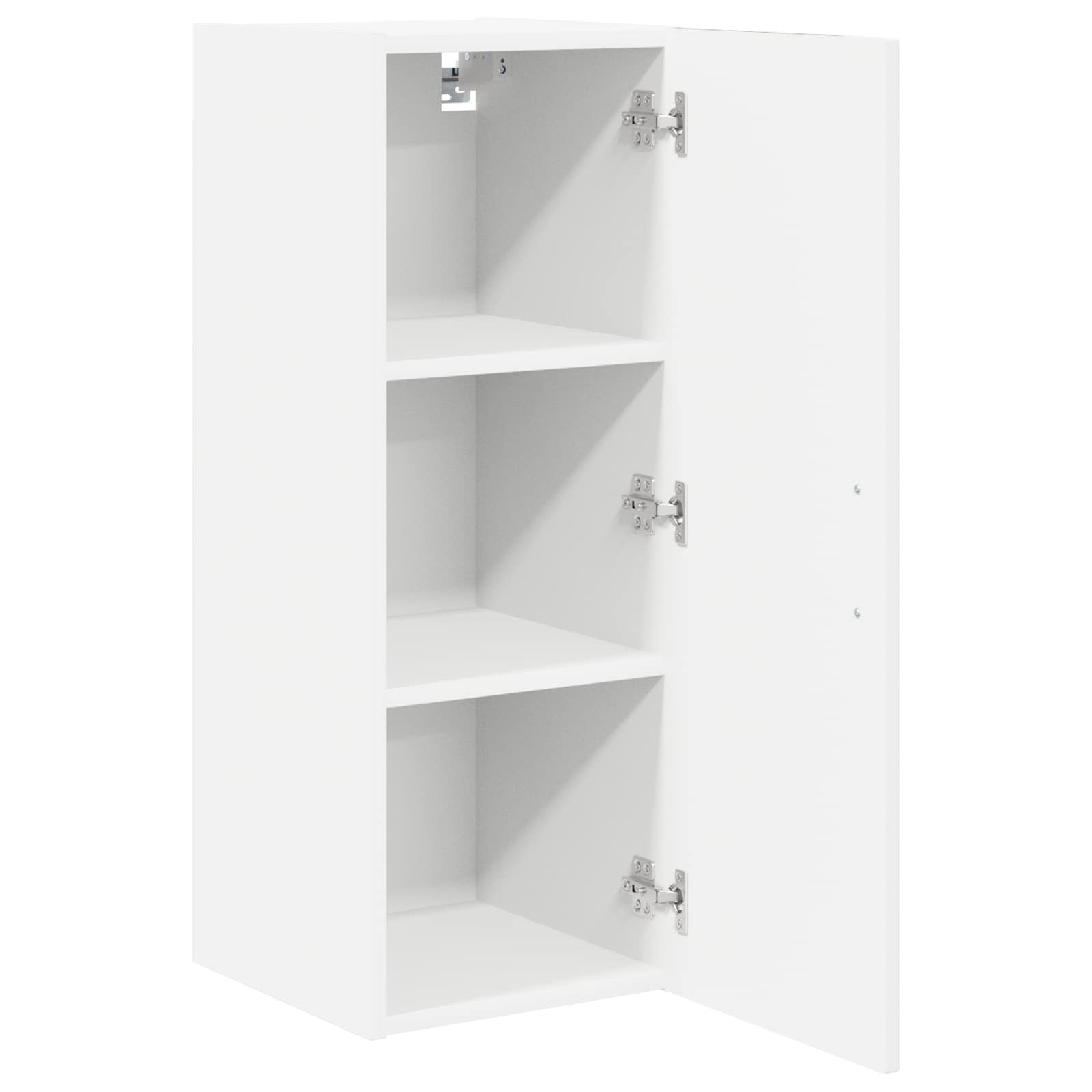 Virtuves sienas skapis 2 gab. Balts 30 x 31 x 80 cm
