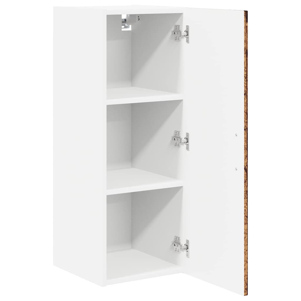Wall Kitchen Cabinet 2 pcs Antique Wood 30 x 31 x 80 cm