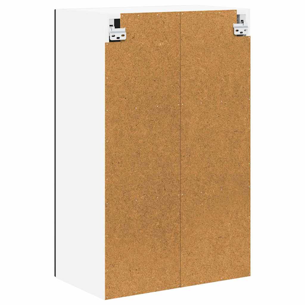 Virtuves sienas skapis ar plauktu melns 50 x 31 x 80 cm