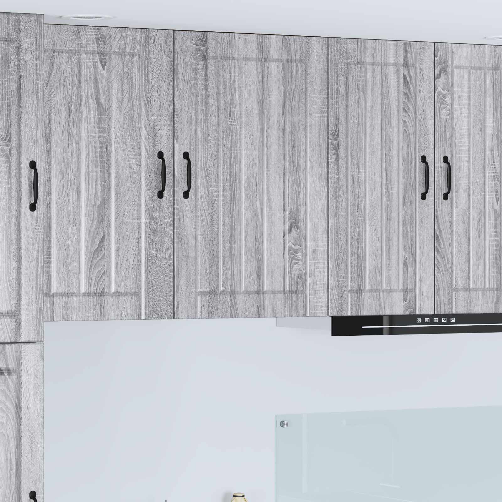 Kitchen Wall Cabinet Grey Sonoma 50 x 31 x 80 cm