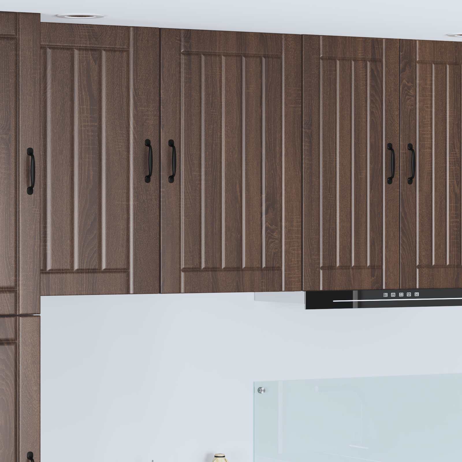 Kitchen Wall Cabinet Brown Oak 50 x 31 x 80 cm