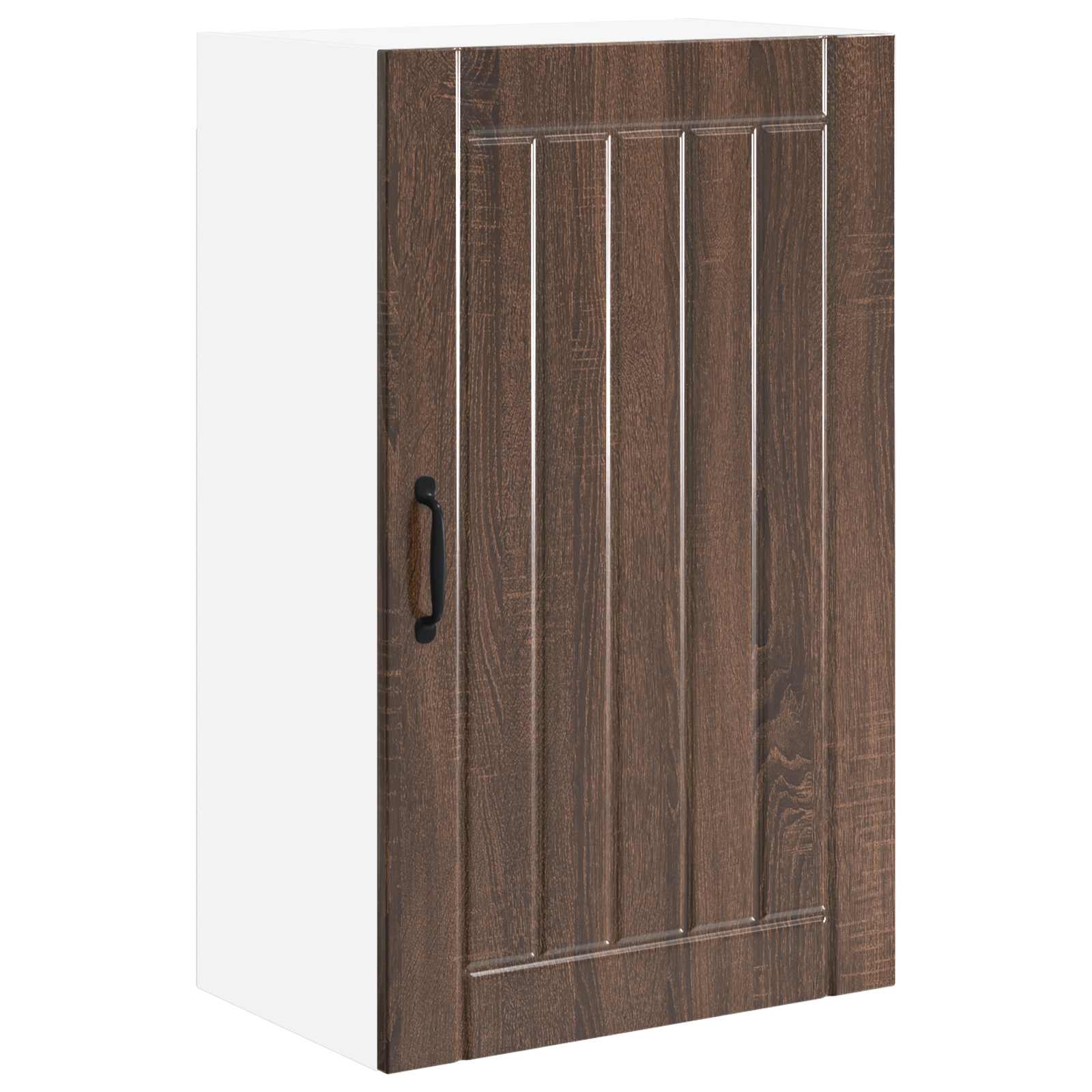 Kitchen Wall Cabinet Brown Oak 50 x 31 x 80 cm