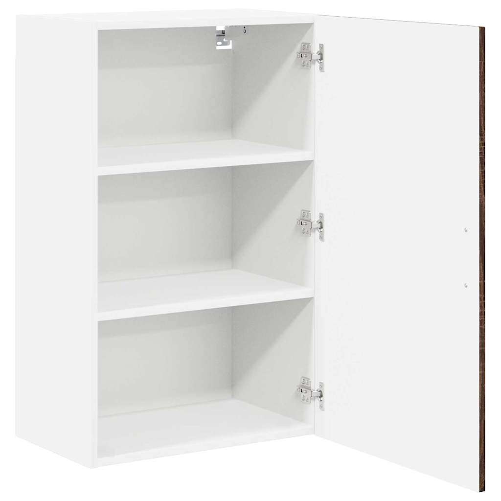 Kitchen Wall Cabinet Brown Oak 50 x 31 x 80 cm