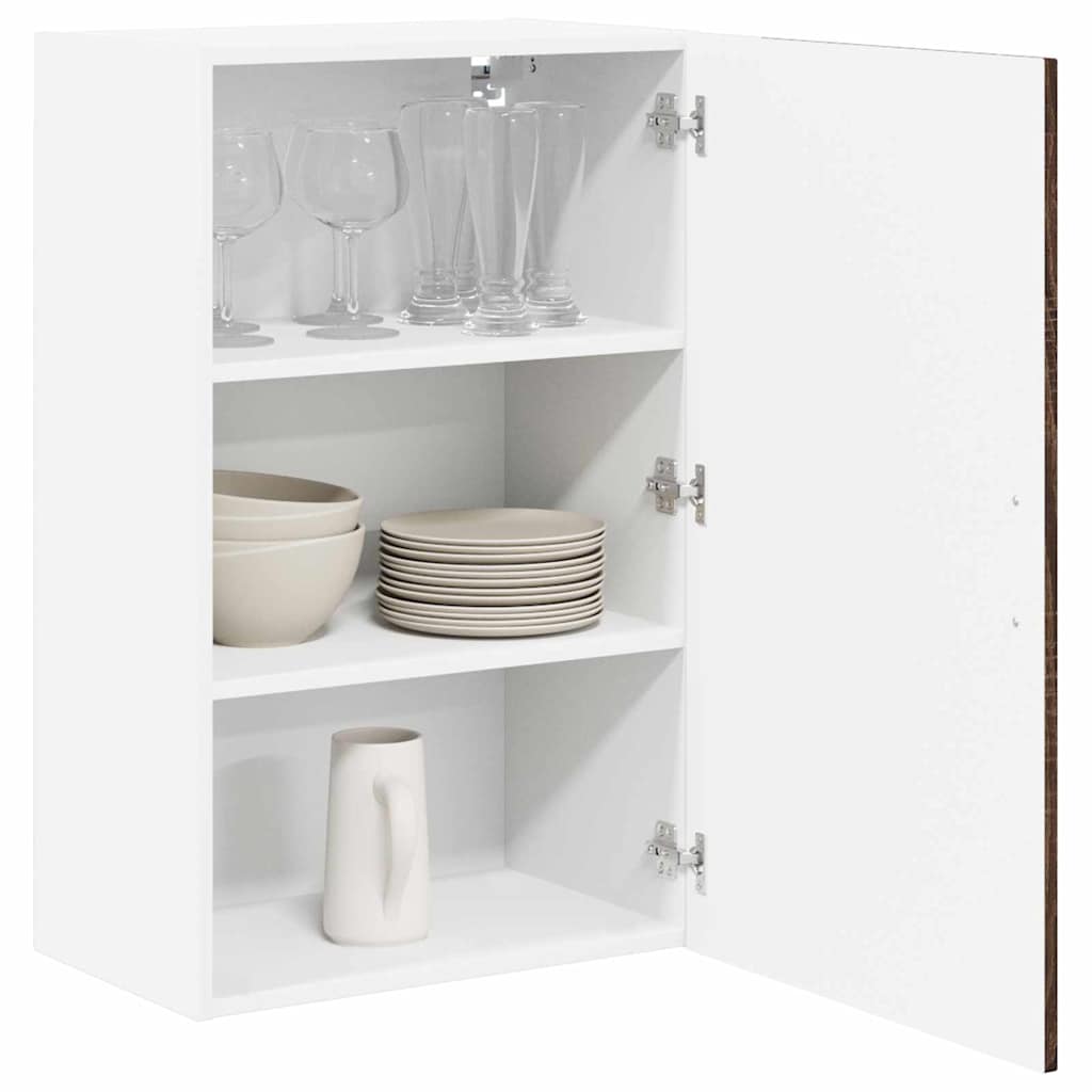 Kitchen Wall Cabinet Brown Oak 50 x 31 x 80 cm