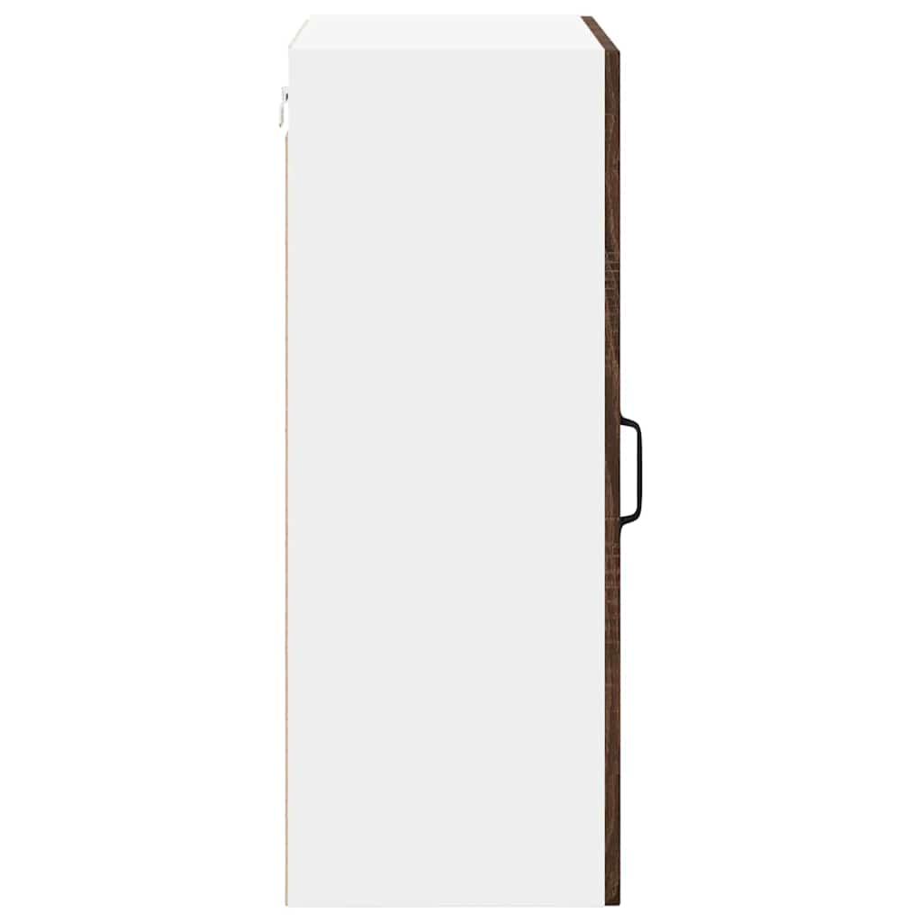 Kitchen Wall Cabinet Brown Oak 50 x 31 x 80 cm