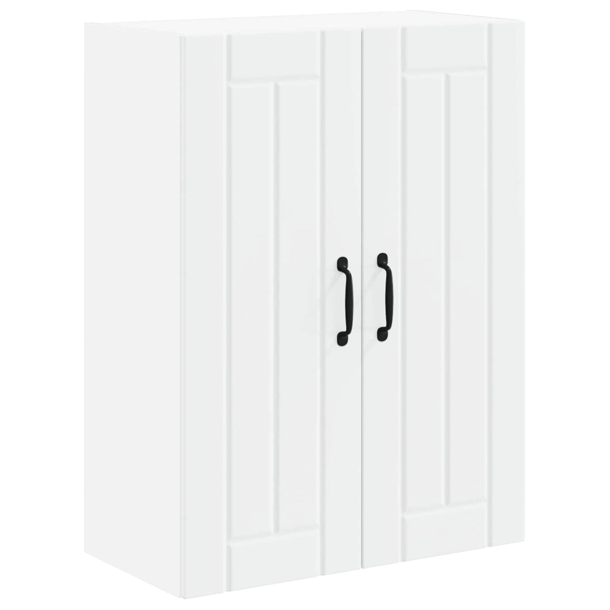 Sieninis stiklinis kabinetas LUCCA Balta 60 x 31 x 80 cm