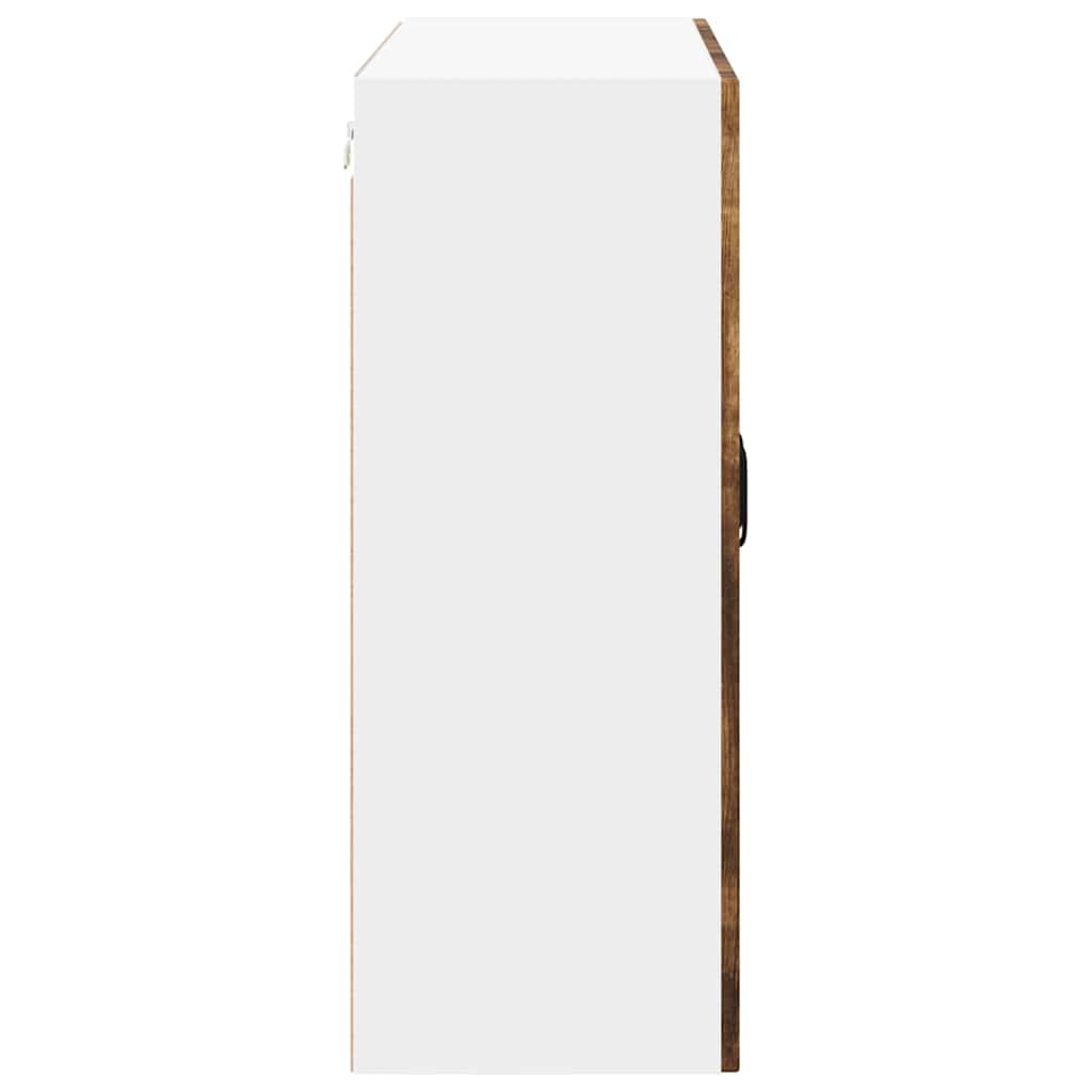 Virtuvės sieninė spintelė Rūkyta ąžuolas 80 x 31 x 80 cm
