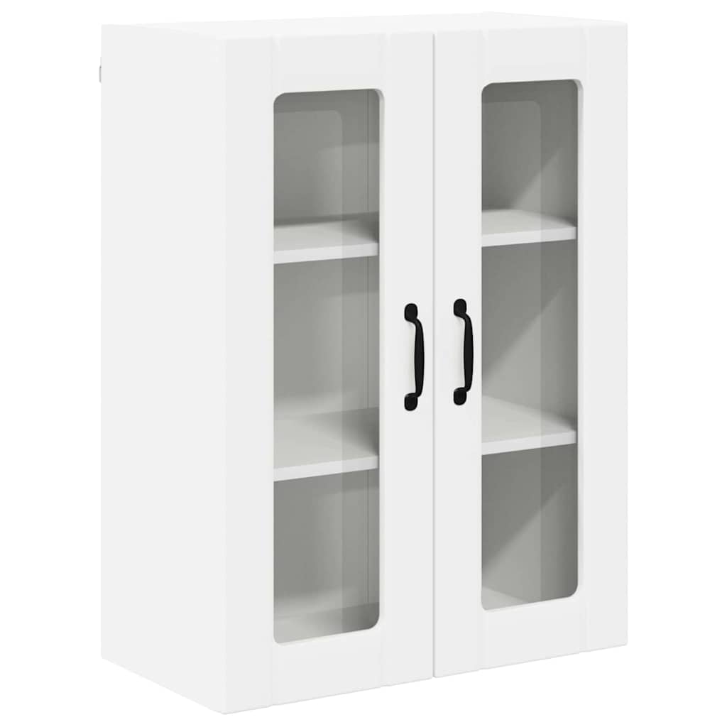 Virtuves sienas skapis ar plauktu Balts 60 x 31 x 80 cm