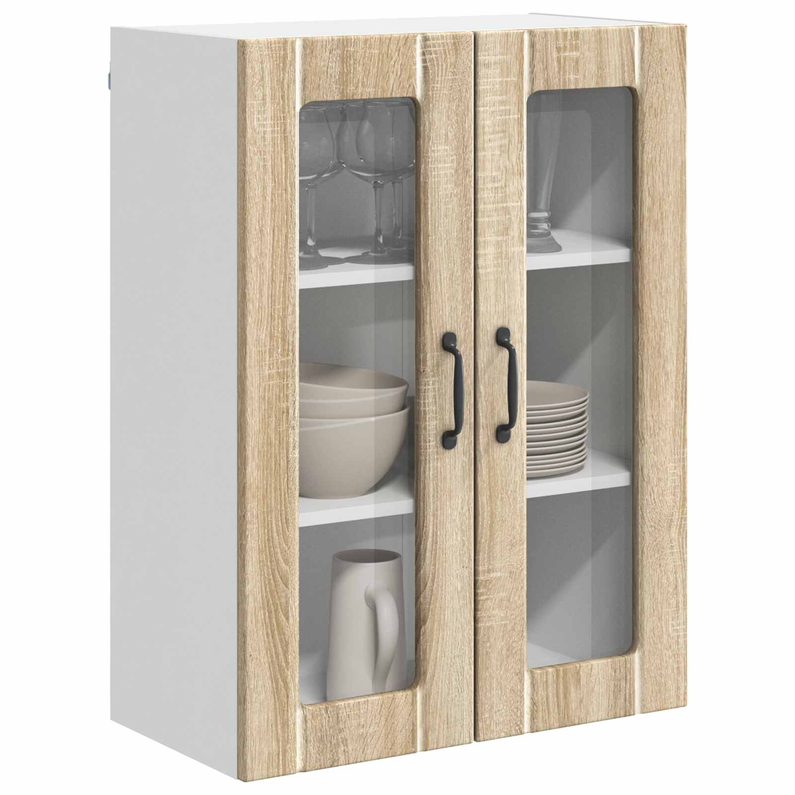 Virtuves sienas skapis ozols Sonoma 60 x 31 x 80 cm