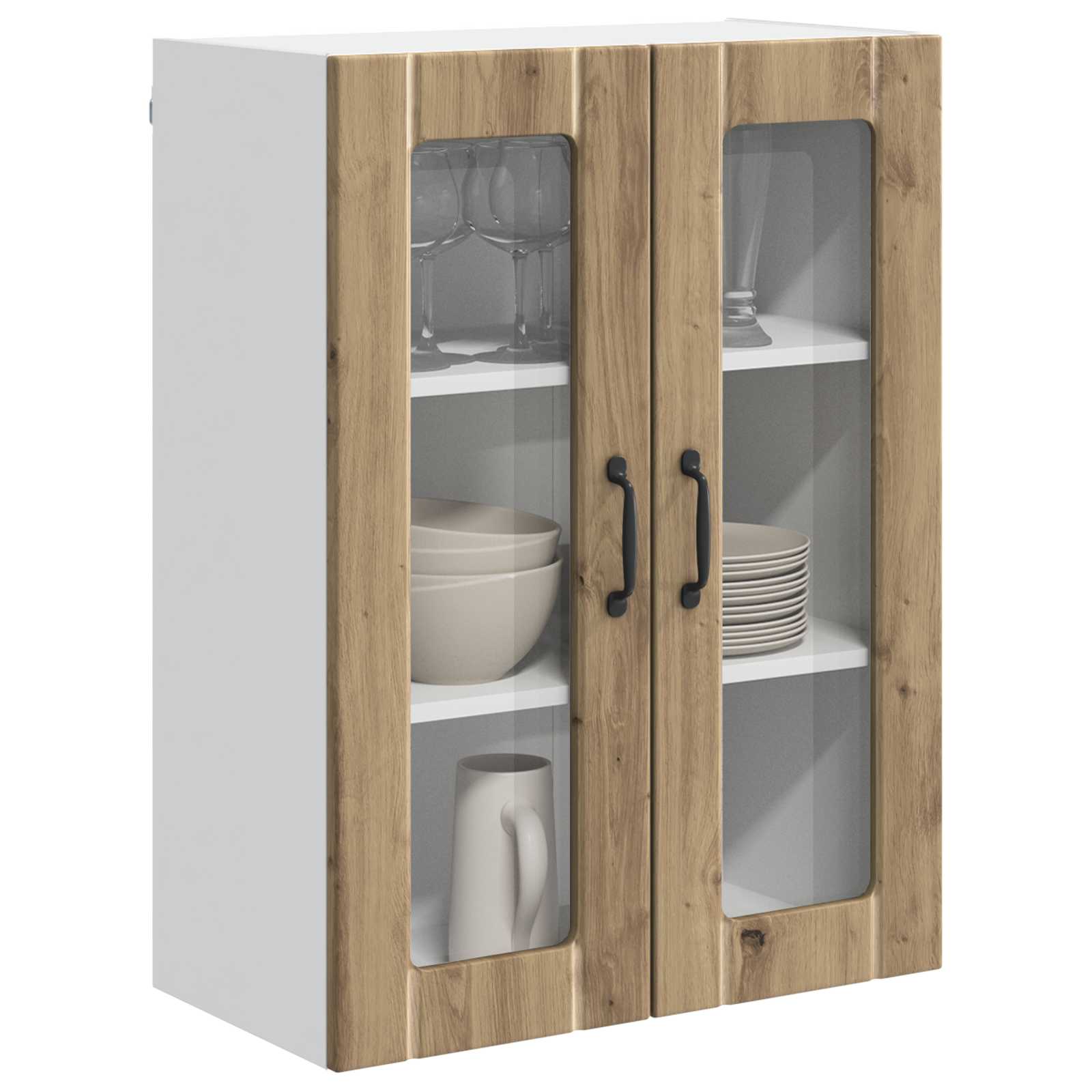 Kitchen Wall Cabinet Artisan Oak 60 x 31 x 80 cm