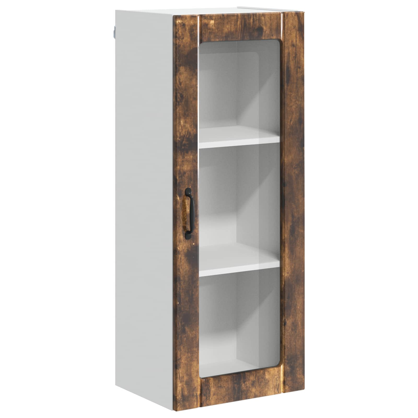 Kitchen Cabinet with Shelf Smoked Oak 40 x 31 x 100 cm