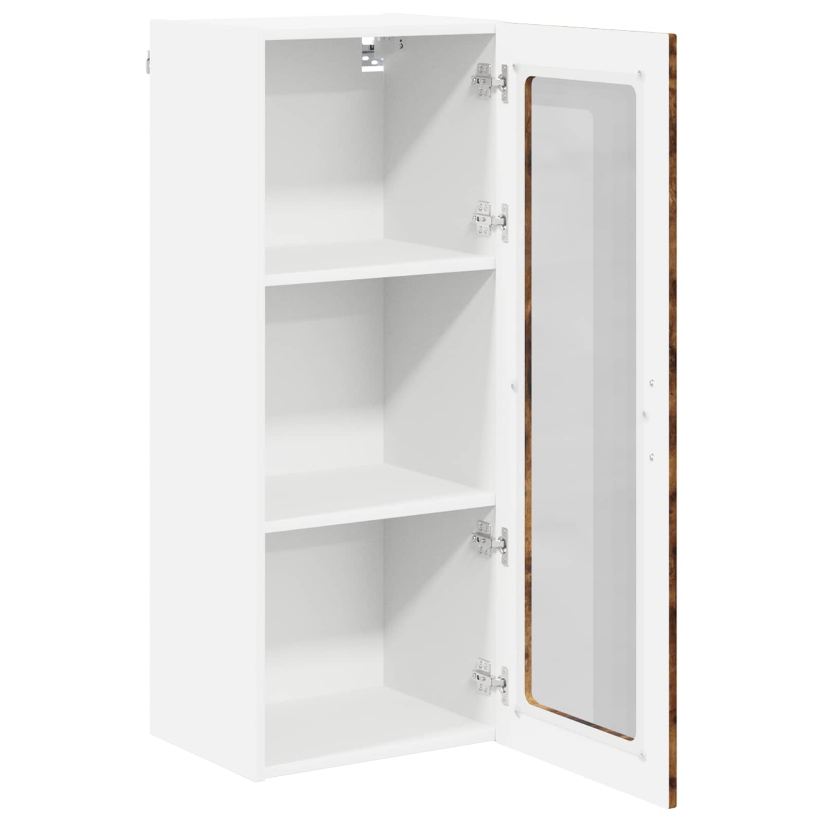 Kitchen Cabinet with Shelf Smoked Oak 40 x 31 x 100 cm