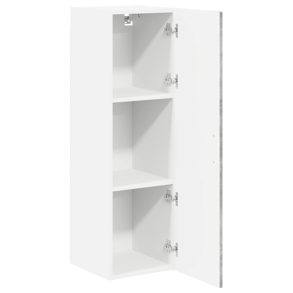 Kitchen wall cabinet Concrete grey 30 x 31 x 100 cm