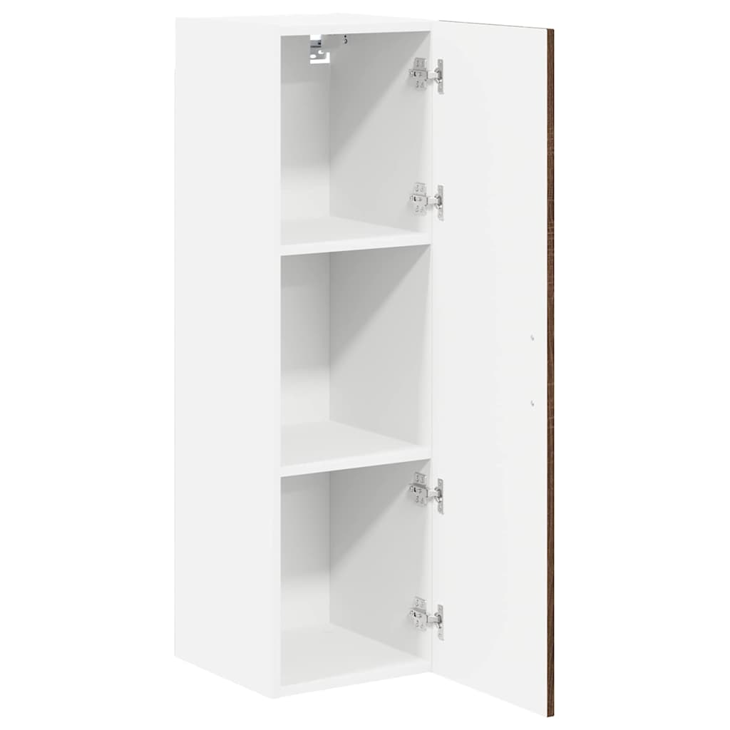 Kitchen wall cabinet Brown oak 30 x 31 x 100 cm