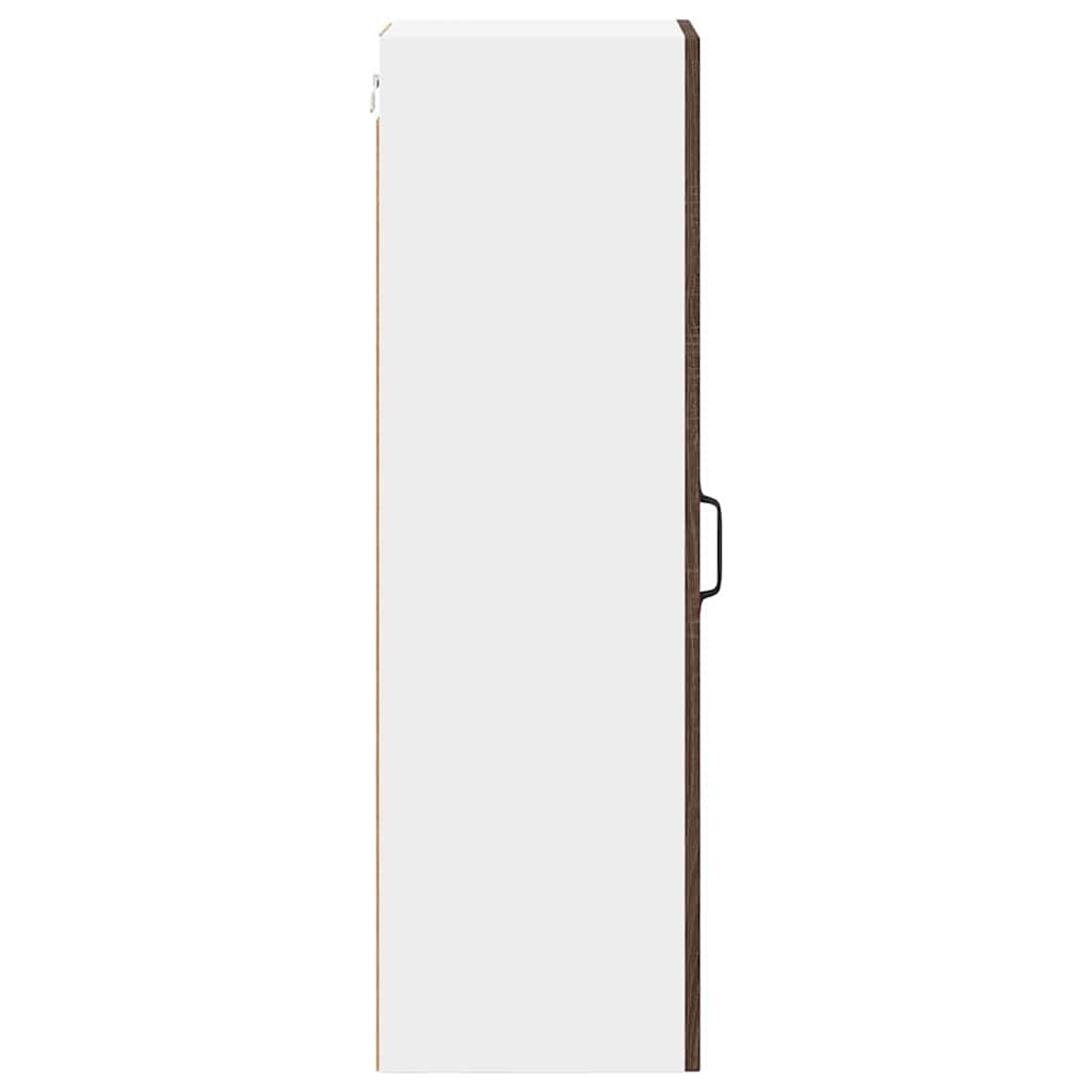Kitchen wall cabinet Brown oak 30 x 31 x 100 cm