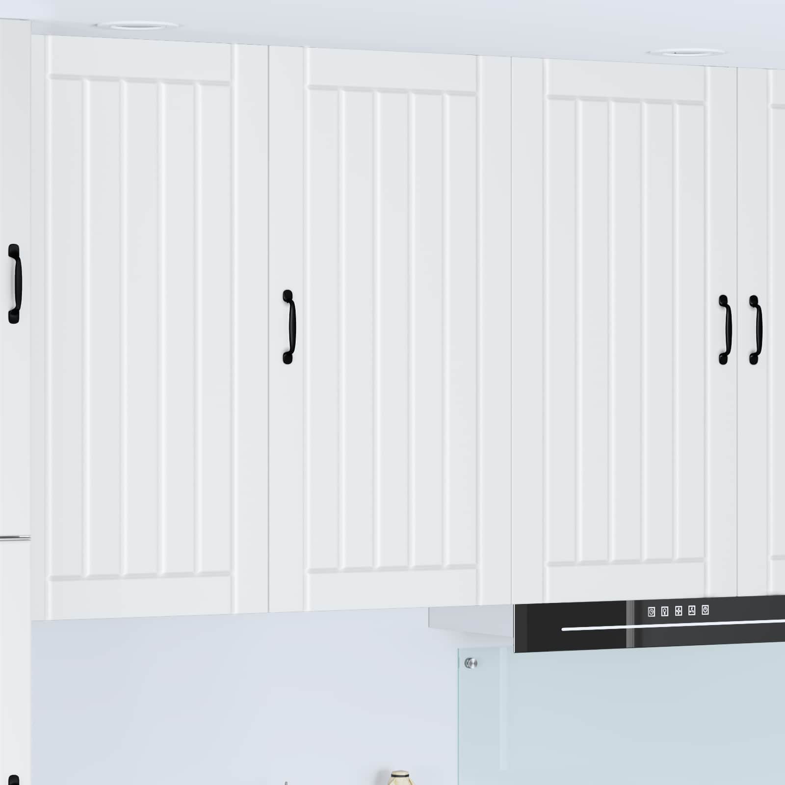Virtuves sienas skapis ar plauktu Balts 50 x 31 x 100 cm