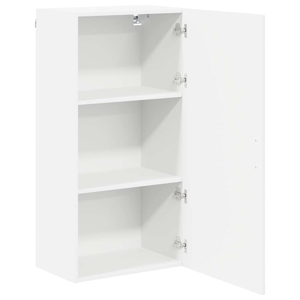 Virtuves sienas skapis ar plauktu Balts 50 x 31 x 100 cm