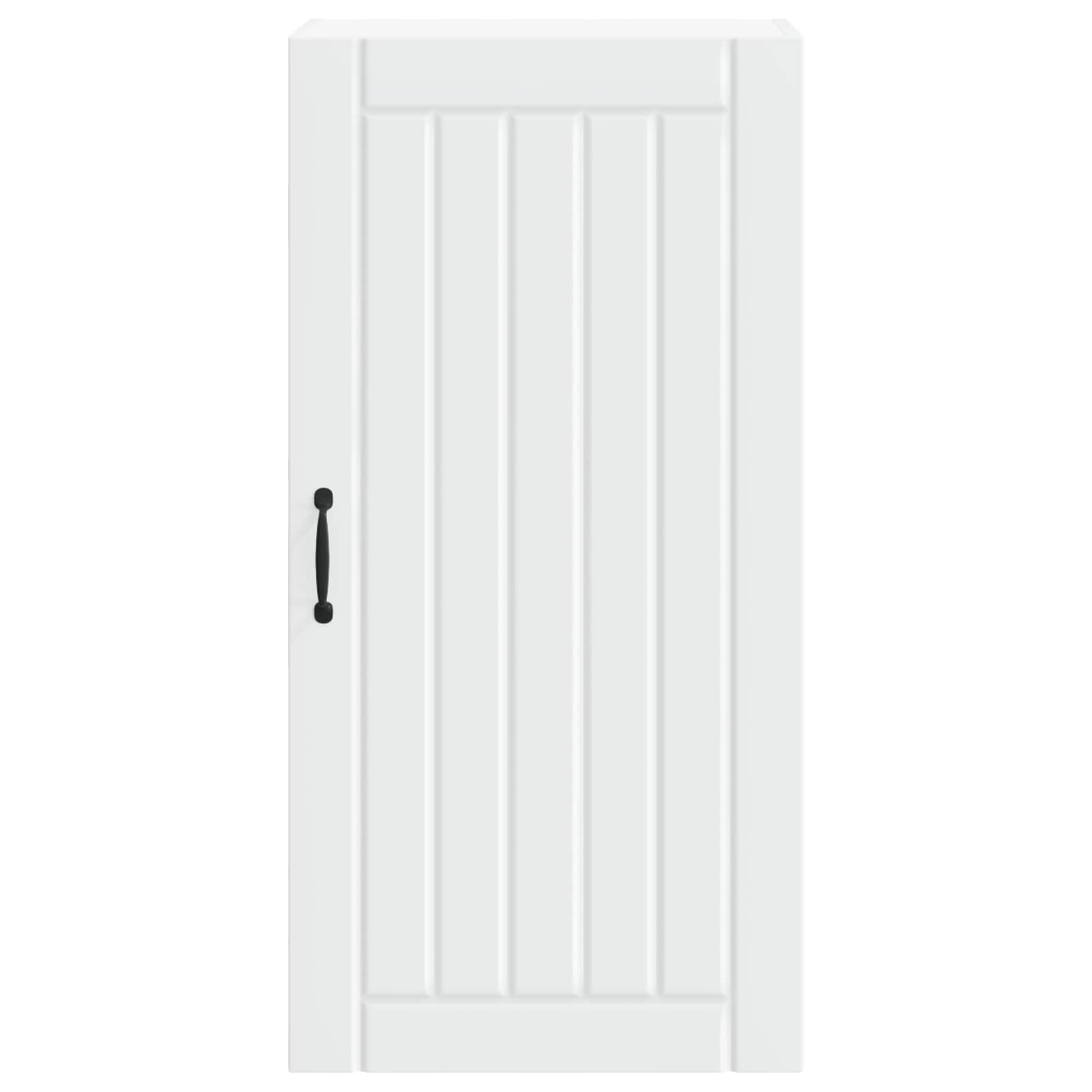 Virtuves sienas skapis ar plauktu Balts 50 x 31 x 100 cm