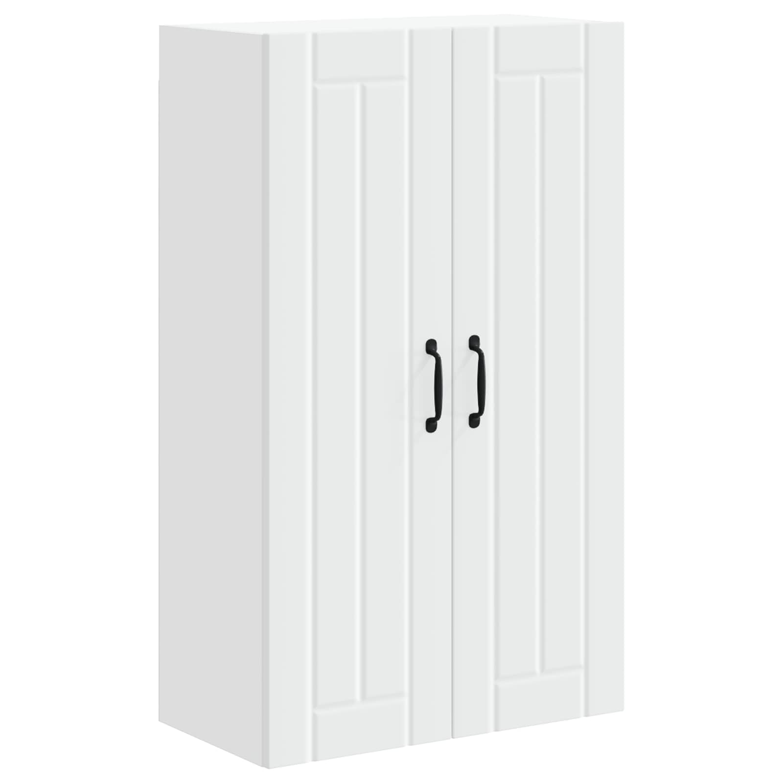 Virtuves sienas skapis ar plauktu, balts, 60 x 31 x 100 cm