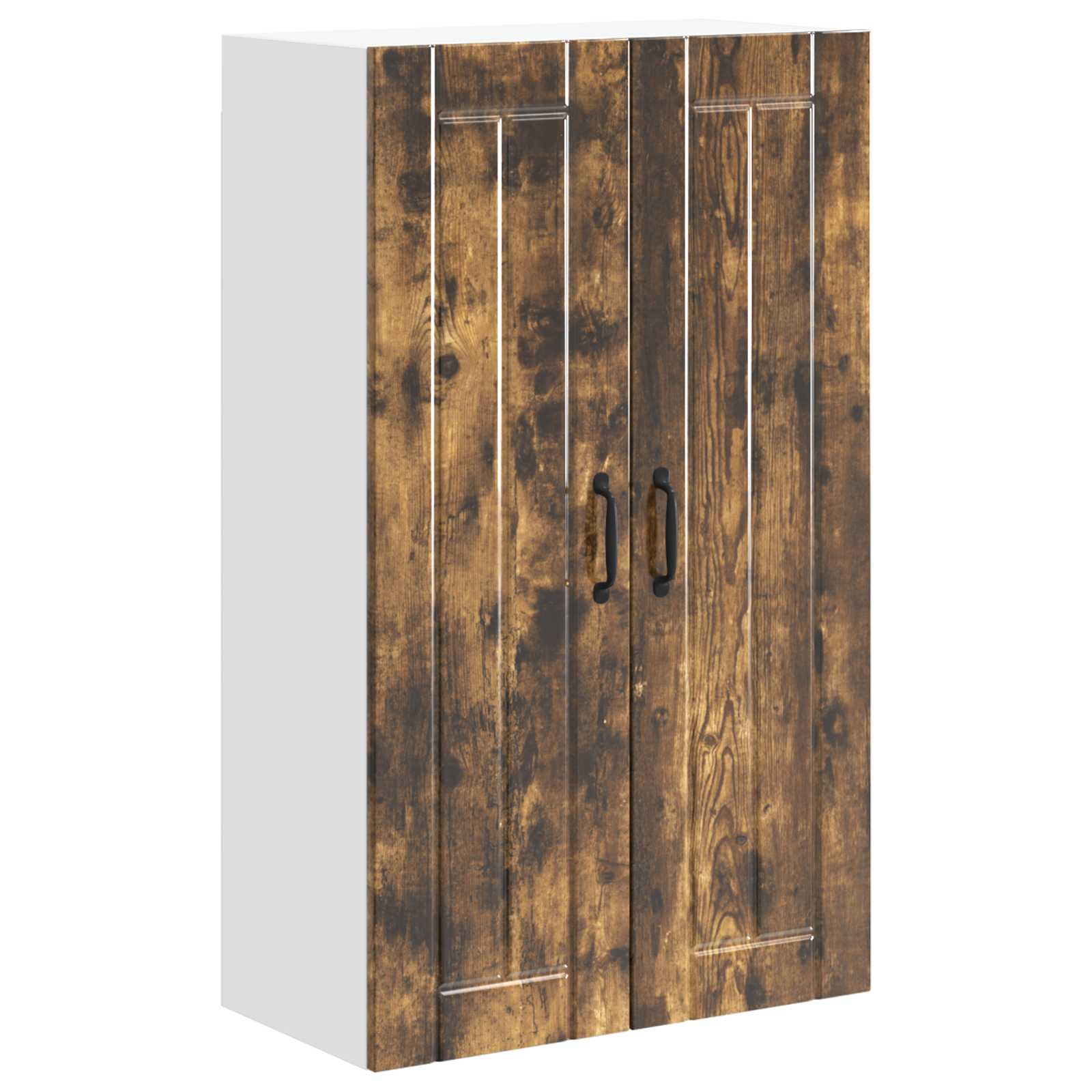 Kitchen Cabinet with Shelf Smoked Oak 60 x 31 x 100 cm
