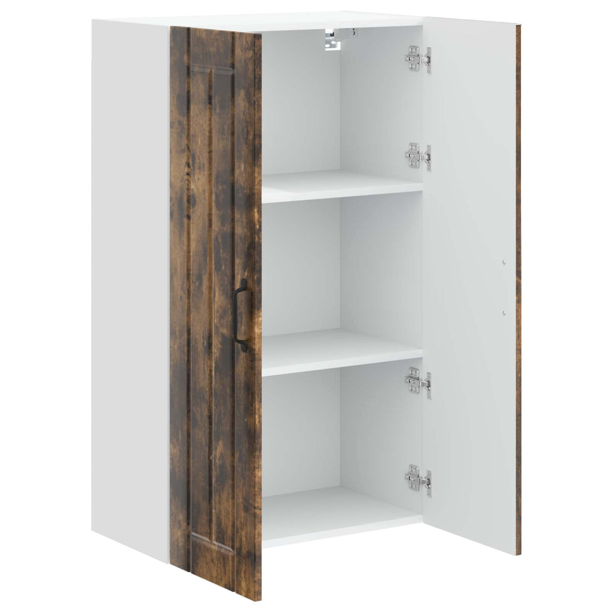Kitchen Cabinet with Shelf Smoked Oak 60 x 31 x 100 cm
