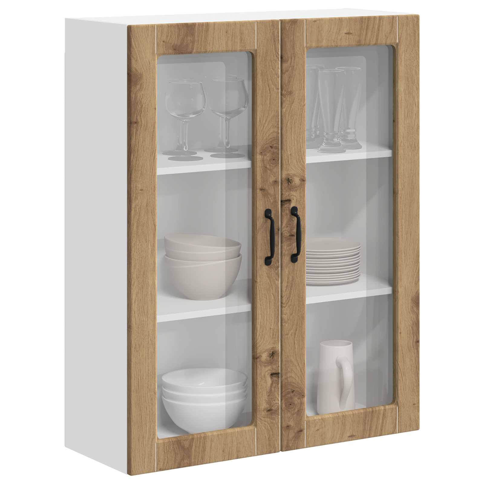 Kitchen wall cabinet Artisan Oak 80 x 31 x 100 cm