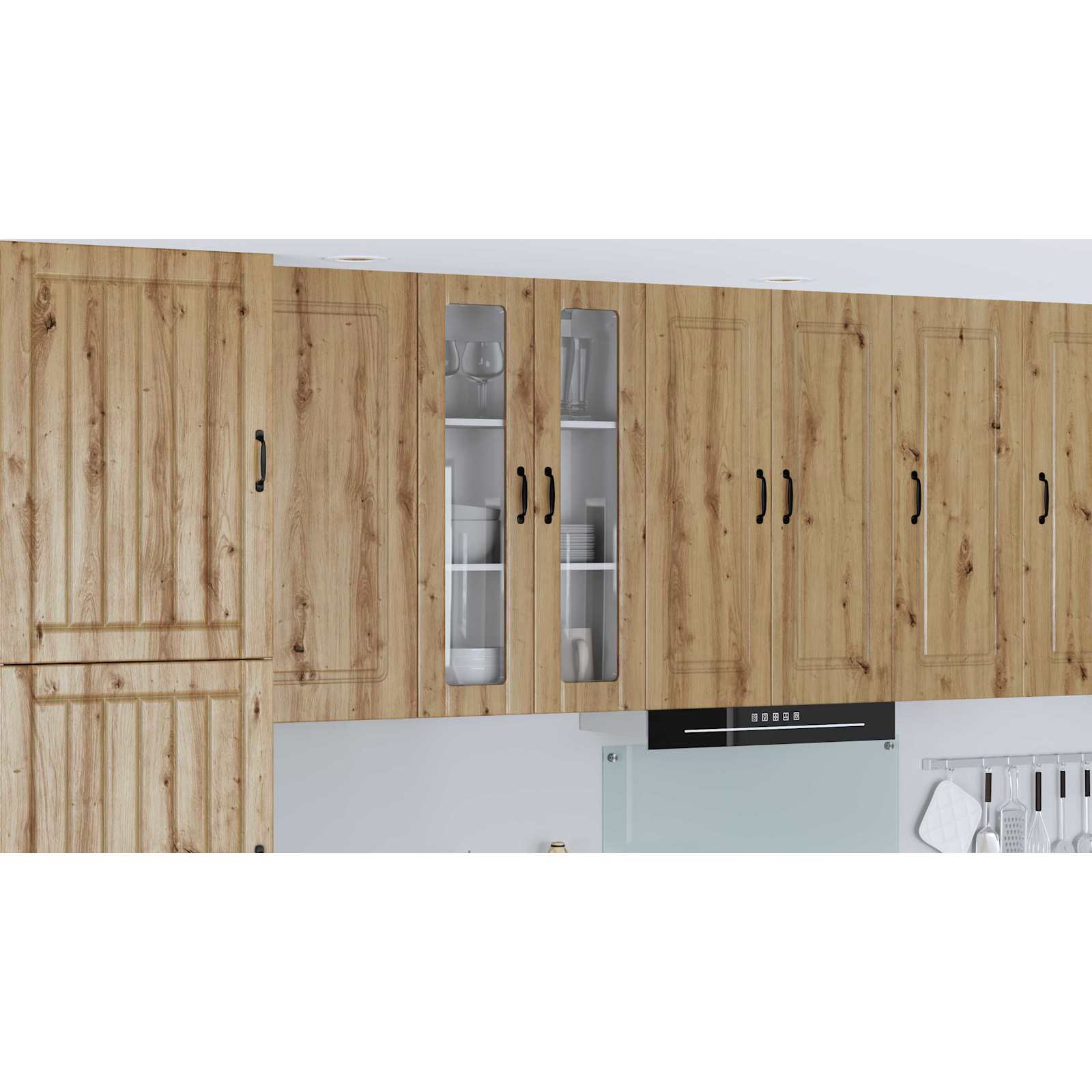 Virtuves sienas skapis Amatnieku ozols 60 x 31 x 100 cm