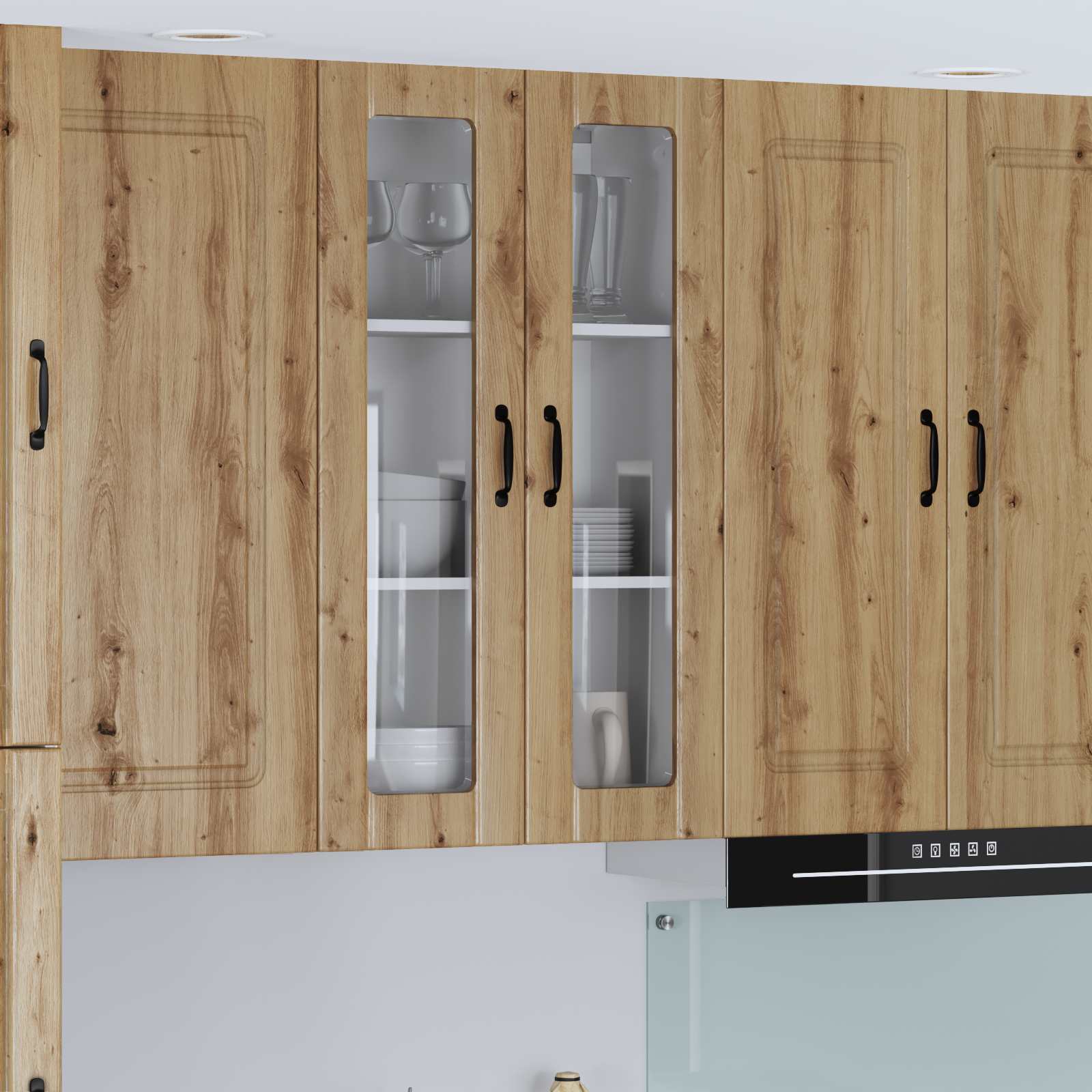 Virtuves sienas skapis Amatnieku ozols 60 x 31 x 100 cm