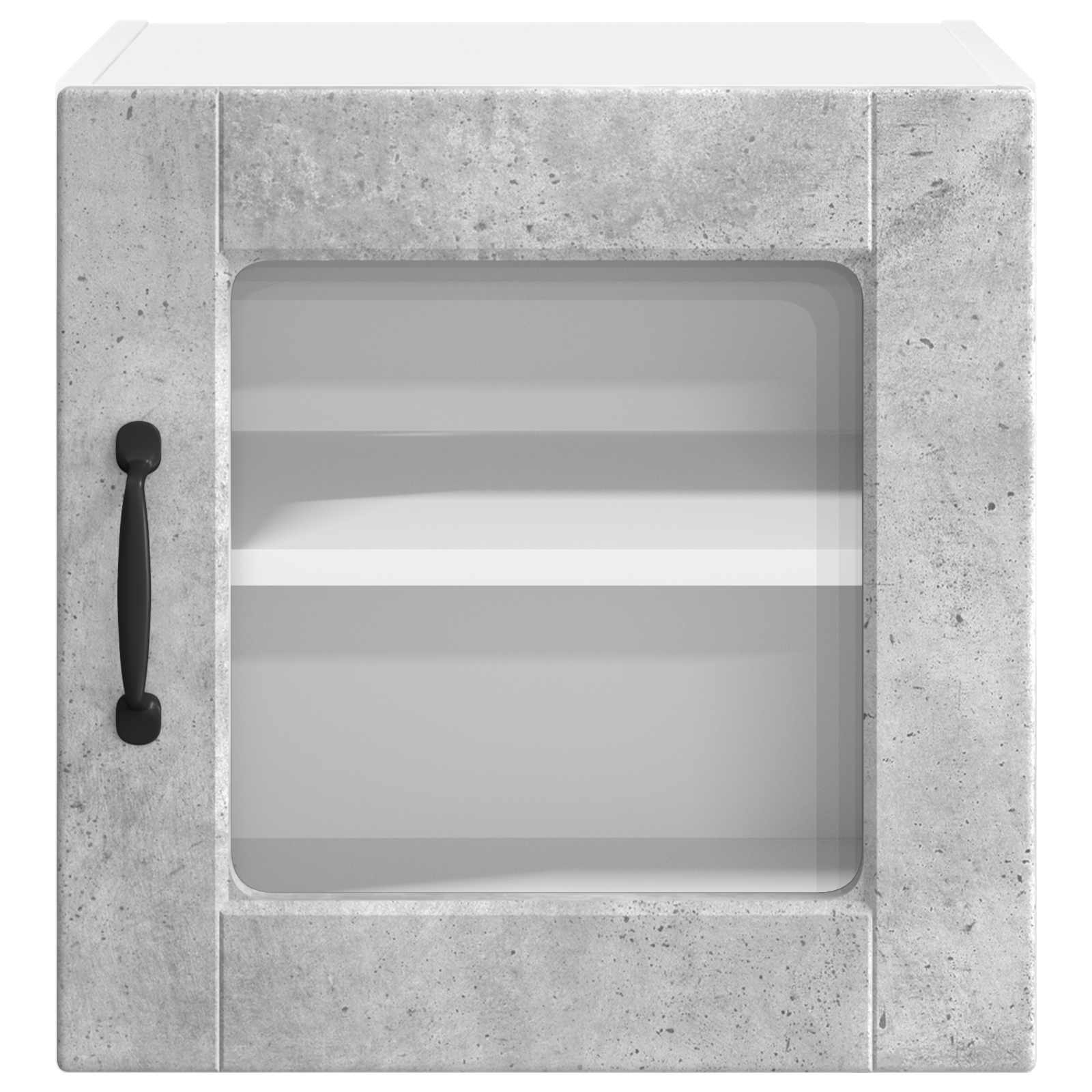 Virtuvės spintelė su lentyna 2 pcs Betono pilka 40 x 31 x 40 cm