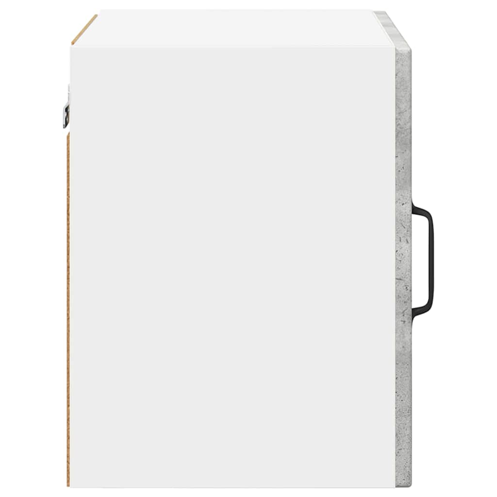 Virtuvės spintelė su lentyna 2 pcs Betono pilka 40 x 31 x 40 cm