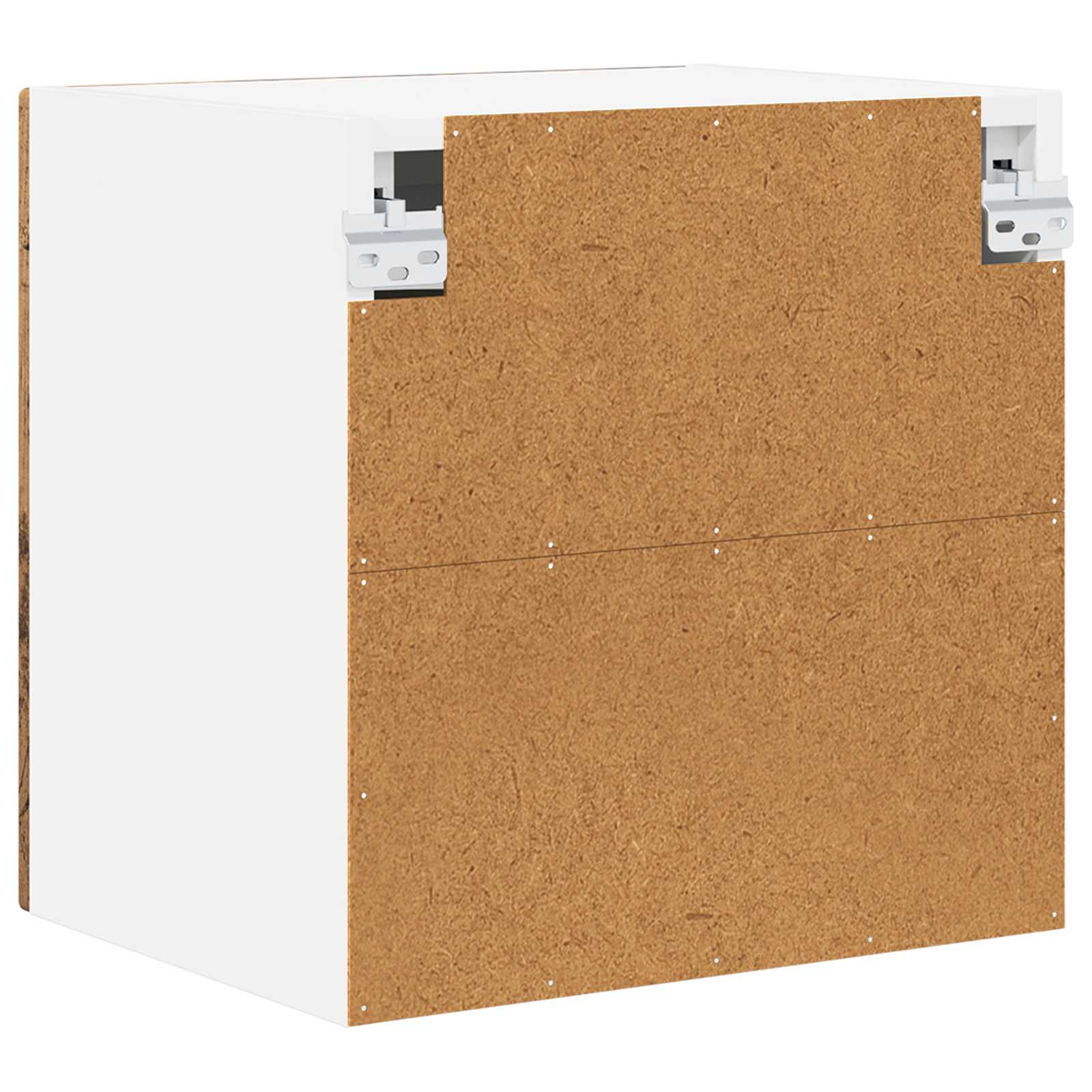 Virtuvės spintelė su lentyna 2 pcs Senas medis 40 x 31 x 40 cm