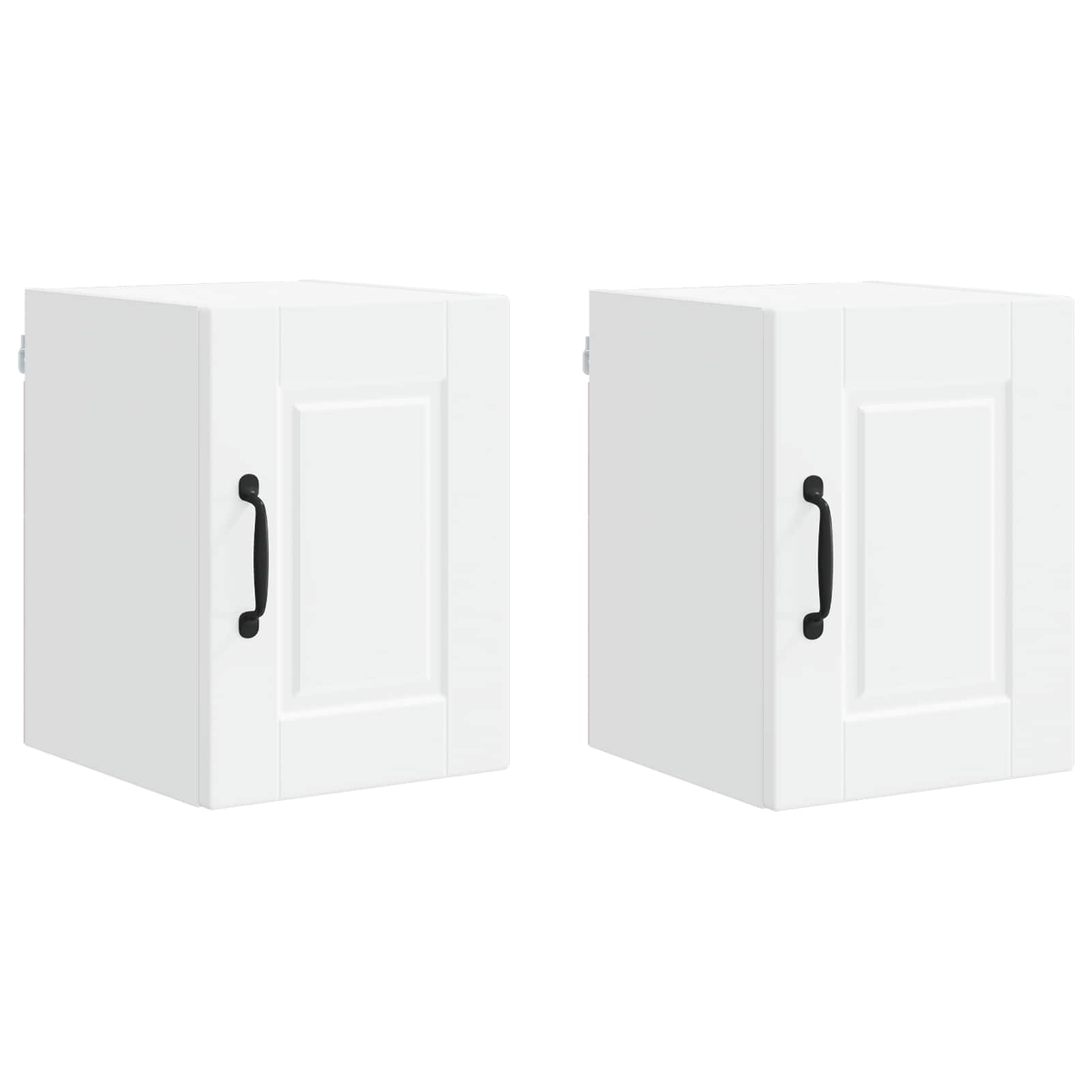Virtuvės spintelė 2 pcs Balta 30 x 31 x 40 cm Apdirbta mediena