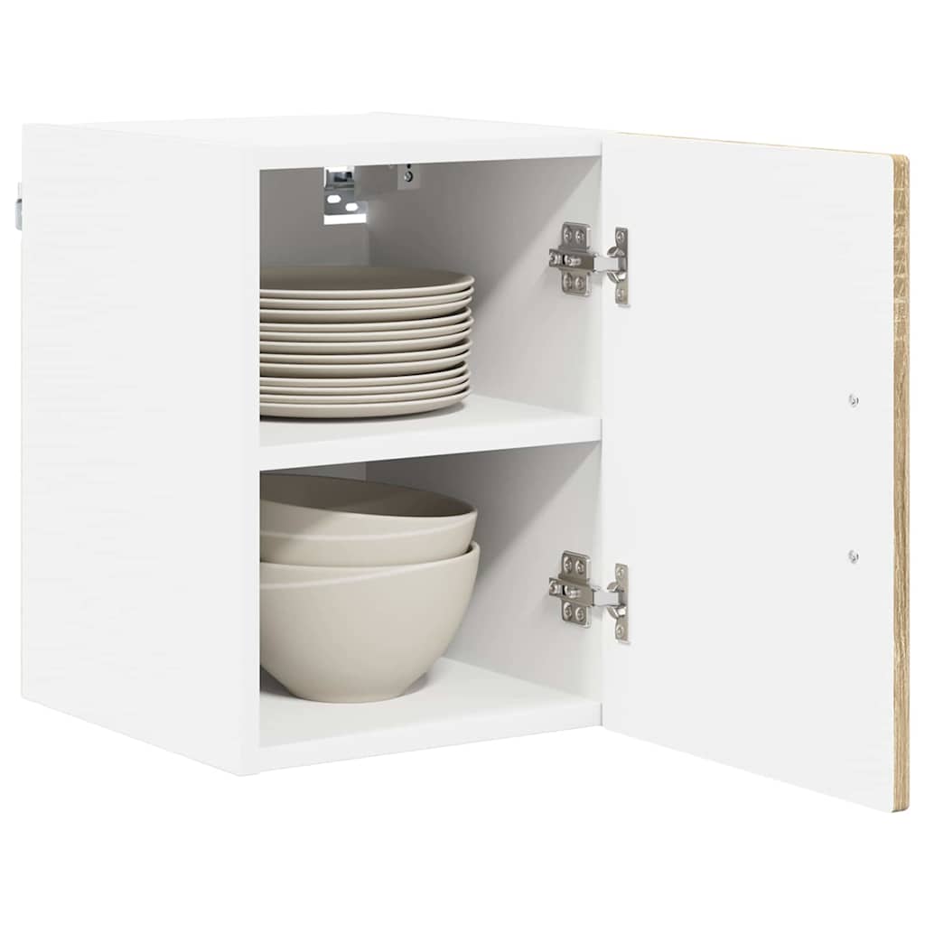 Virtuvės spintelė 2 pcs Sonoma ąžuolas 30 x 31 x 40 cm