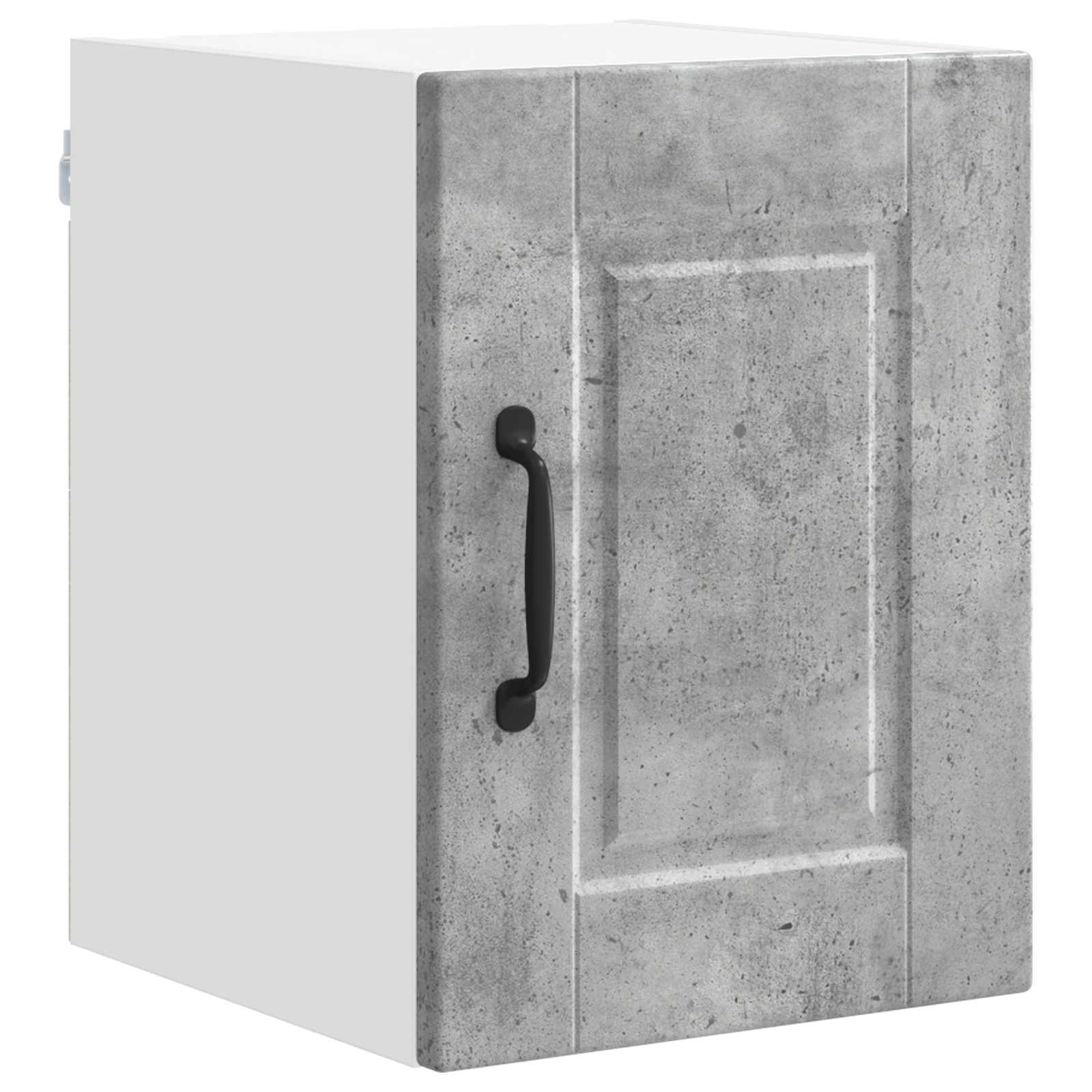 Virtuvės spintelė su lentyna 2 pcs Betono pilka 30 x 31 x 40 cm