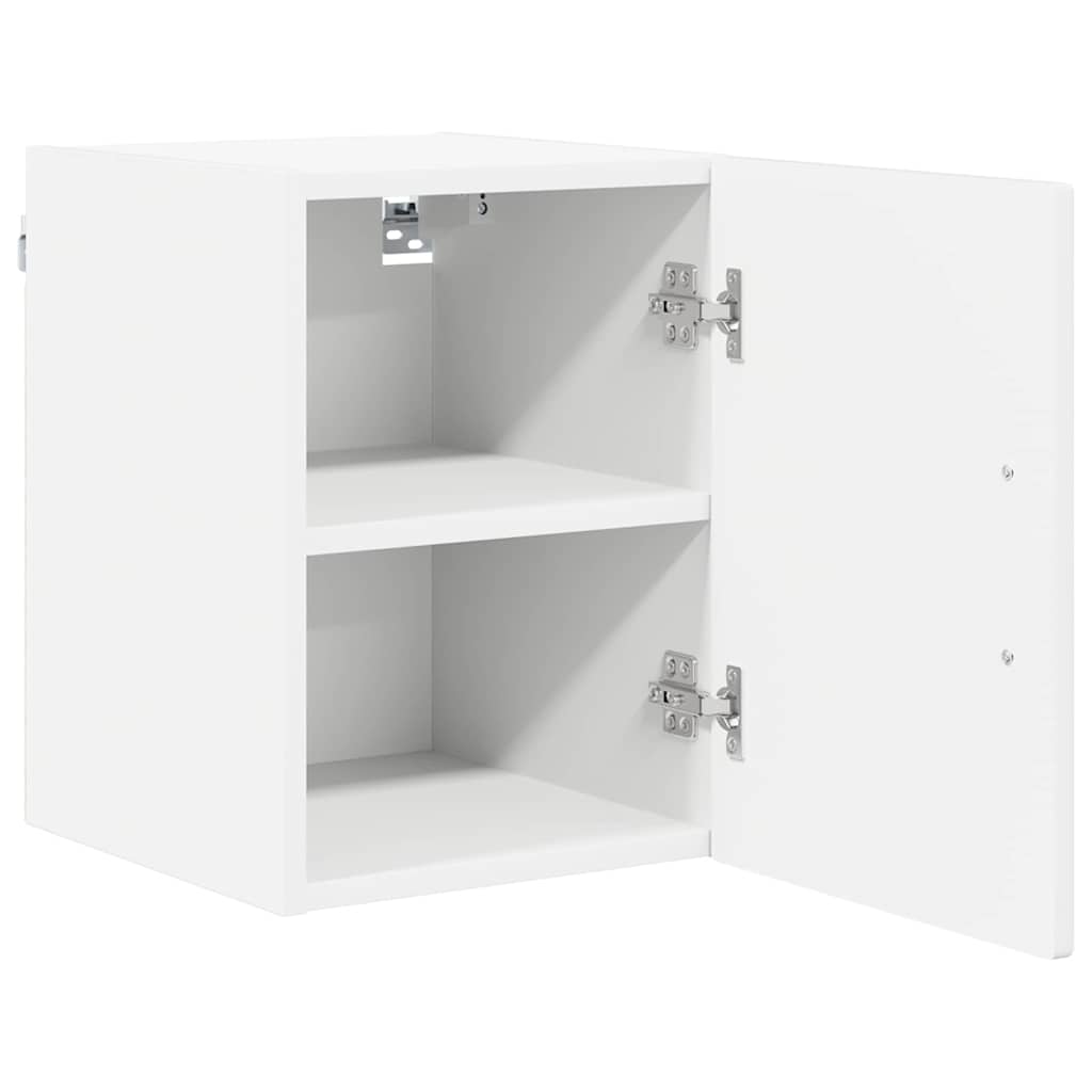 Virtuvės spintelė 2 pcs Aukštai blizganti balta 30 x 31 x 40 cm