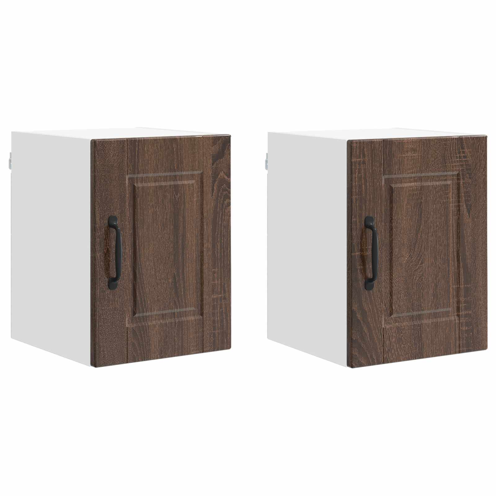 Virtuvės spintelė 2 pcs Rudas ąžuolas 30 x 31 x 40 cm