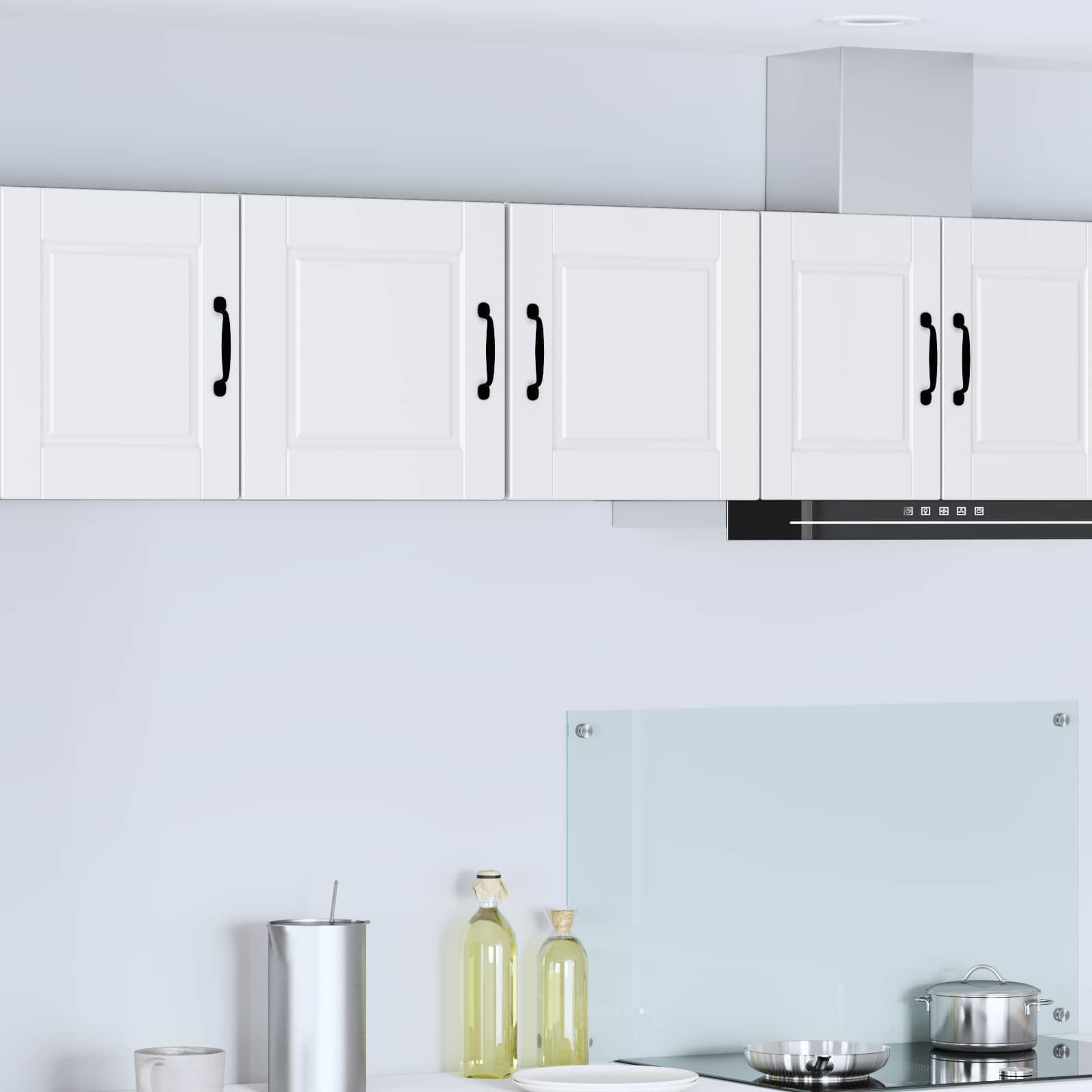 Virtuvės spintelė 2 pcs Balta 40 x 31 x 40 cm Apdirbta mediena